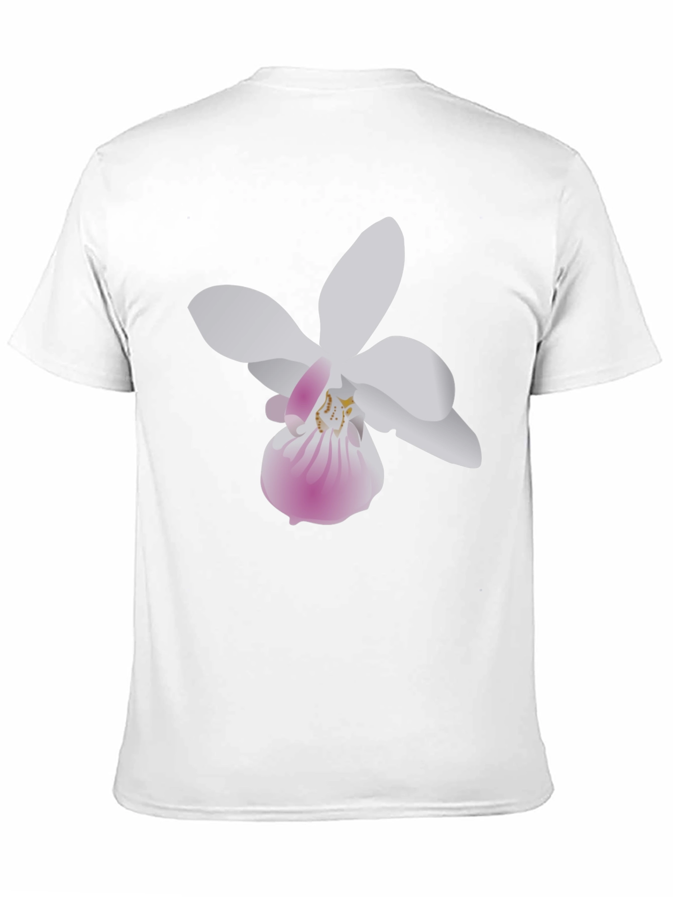 Black Floral Graphic Tee - Black Unisex T-Shirt view 11