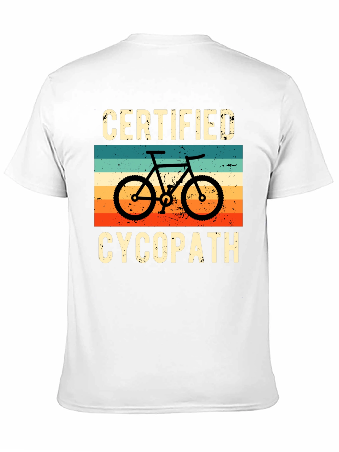Black Certified Cycopath Graphic T-Shirt view 11