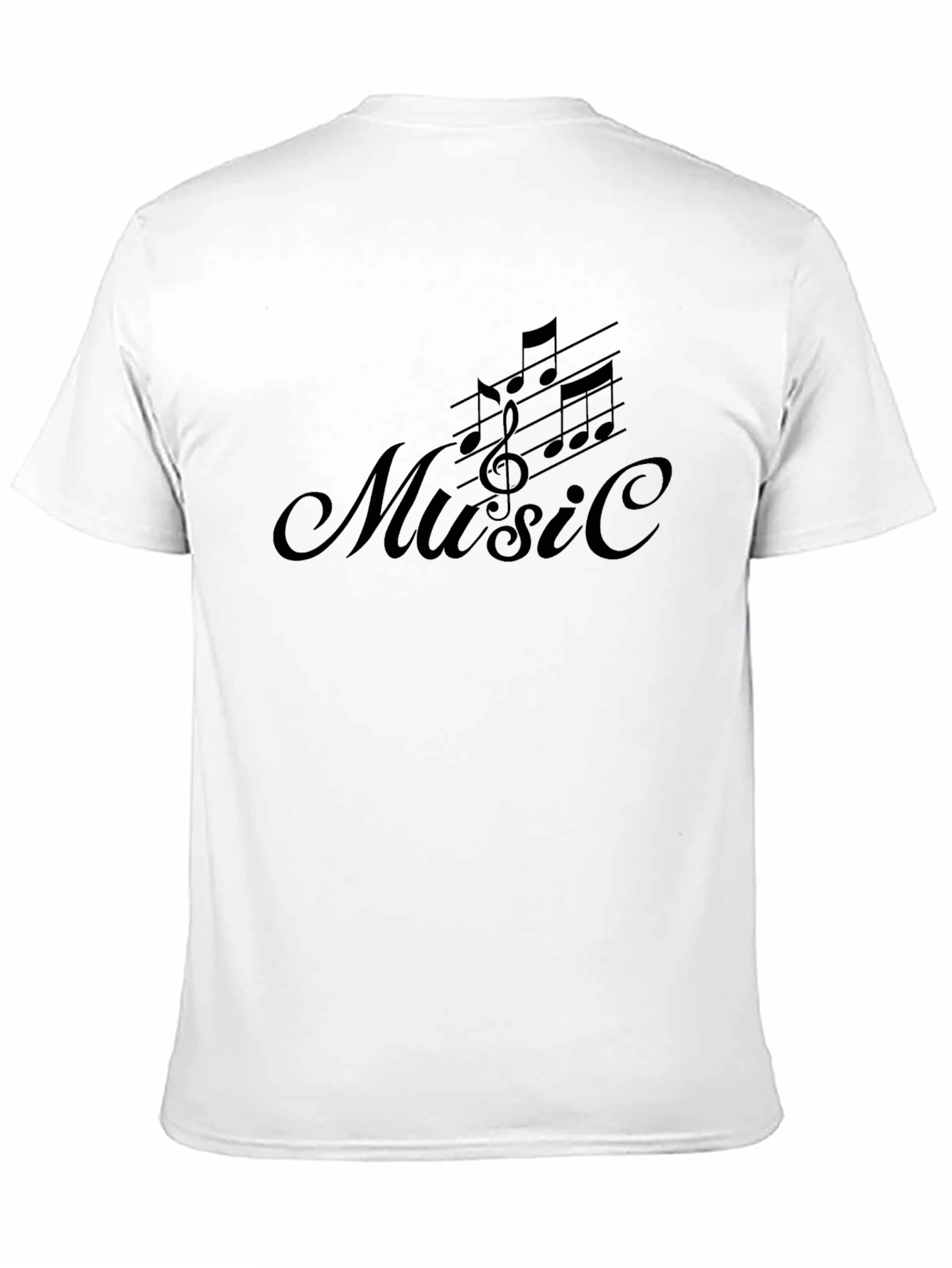 Black Music Graphic Black Tee view 11