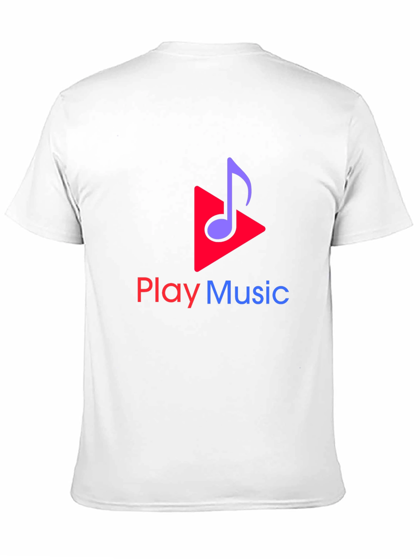Black Play Music Graphic Tee - Soft Cotton Blend - Casual Wear view 11