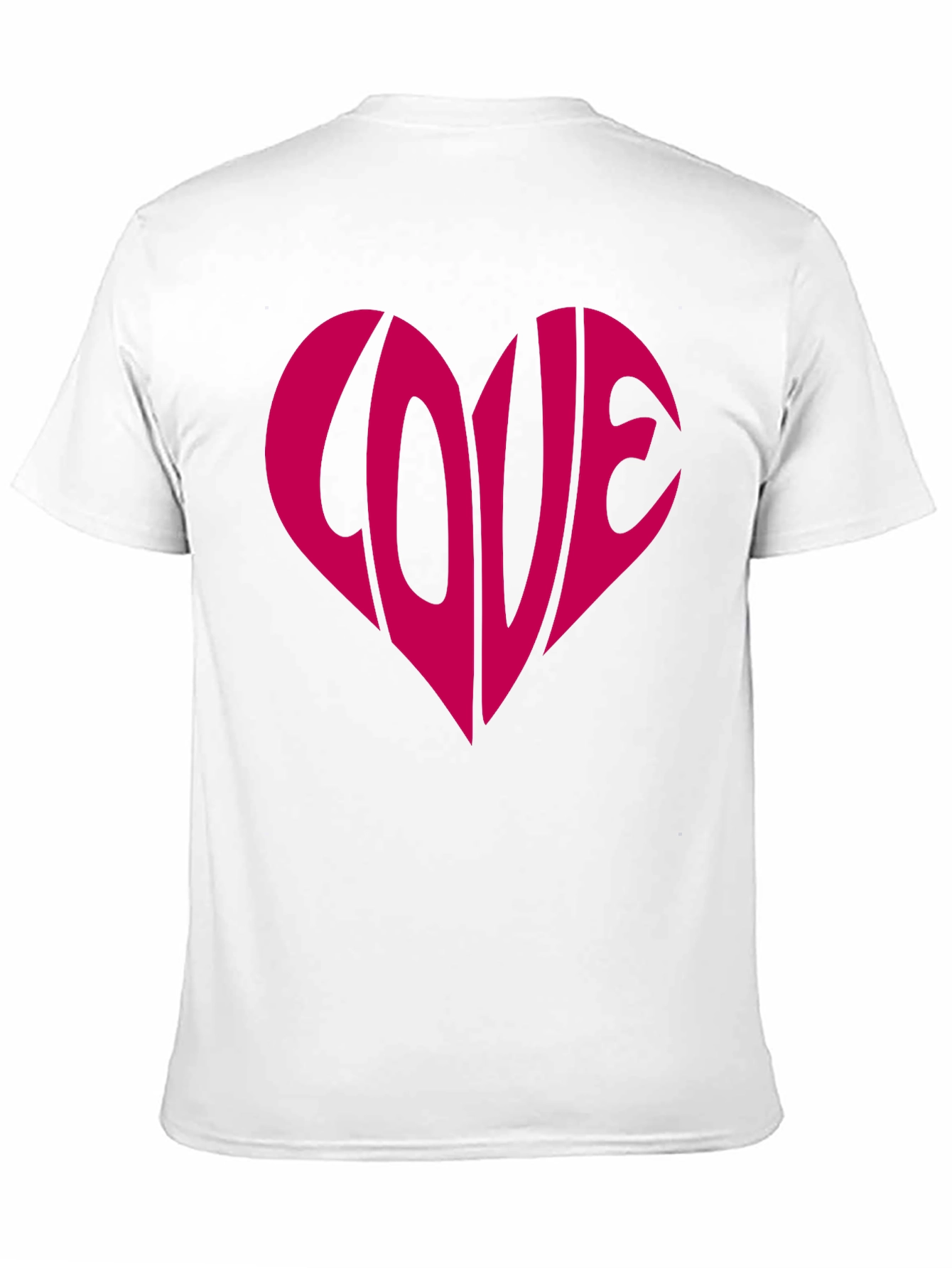 Black Love Heart Graphic Tee - Stylish Black T-Shirt view 11