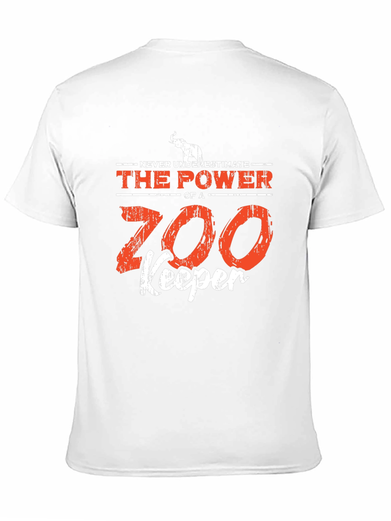 Black Zoo Keeper Power T-Shirt view 11