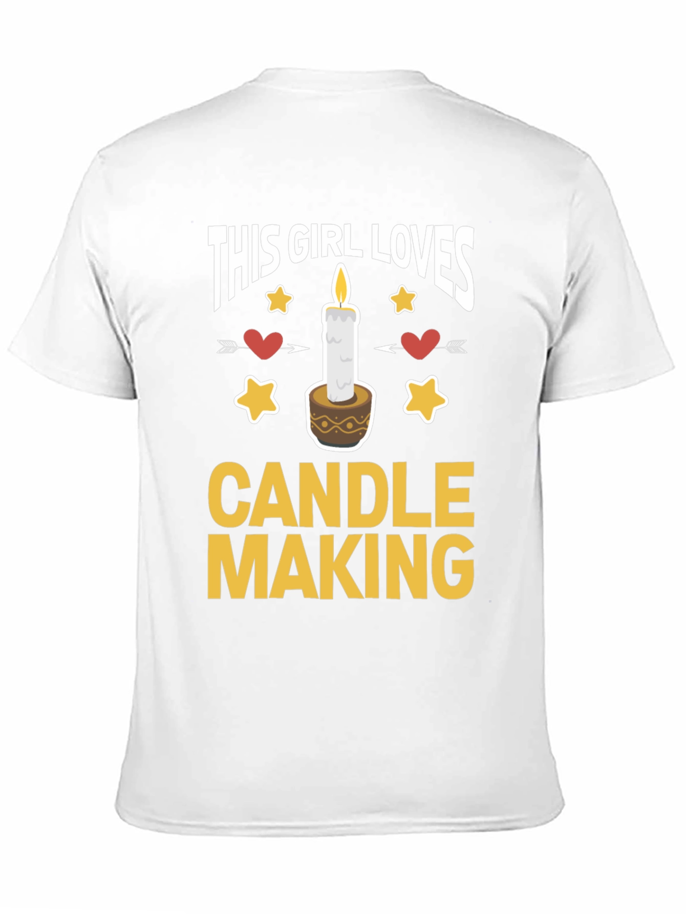 Black This Girl Loves Candle Making T-Shirt view 11