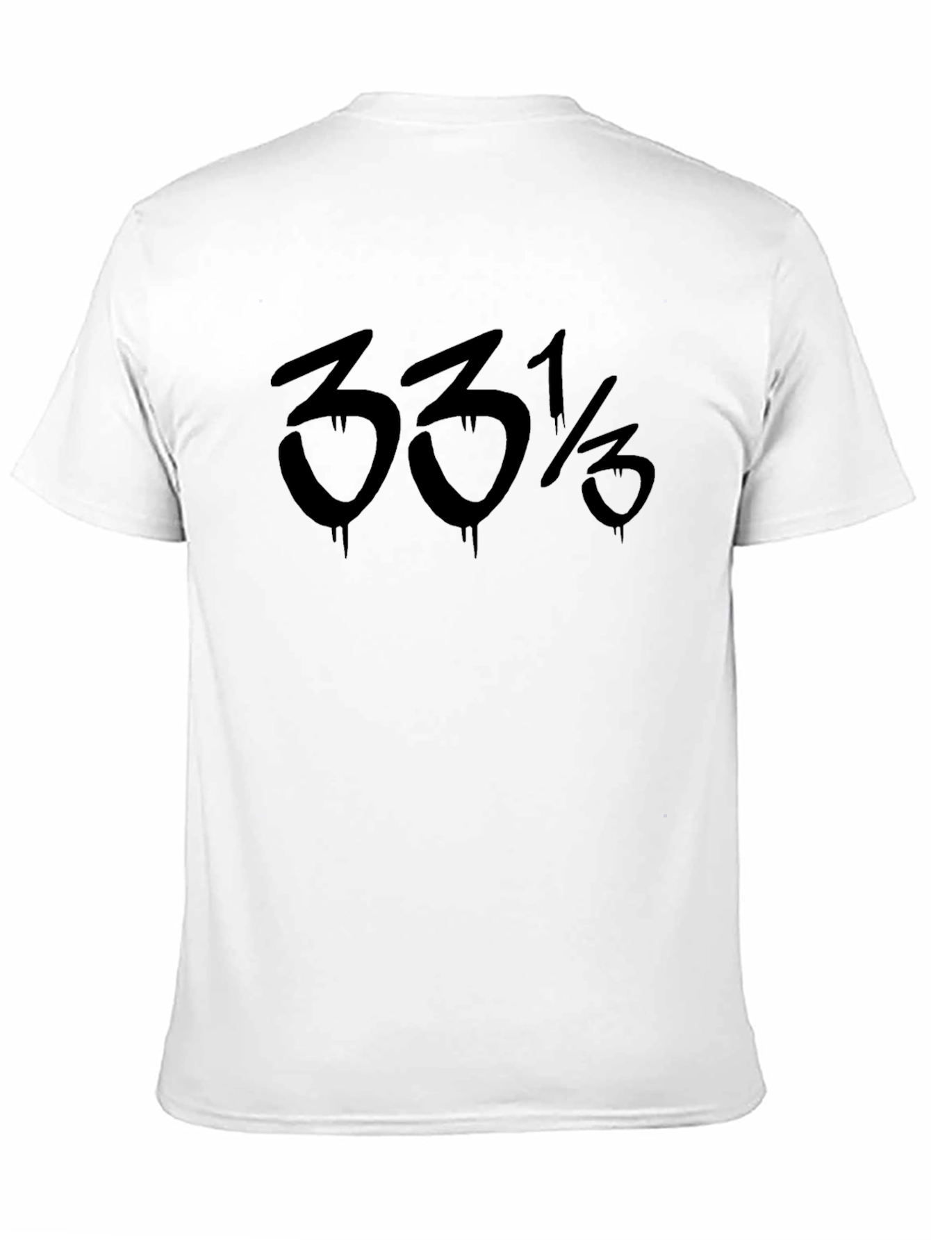 Black 33 1/3 RPM Black Graphic Tee view 11