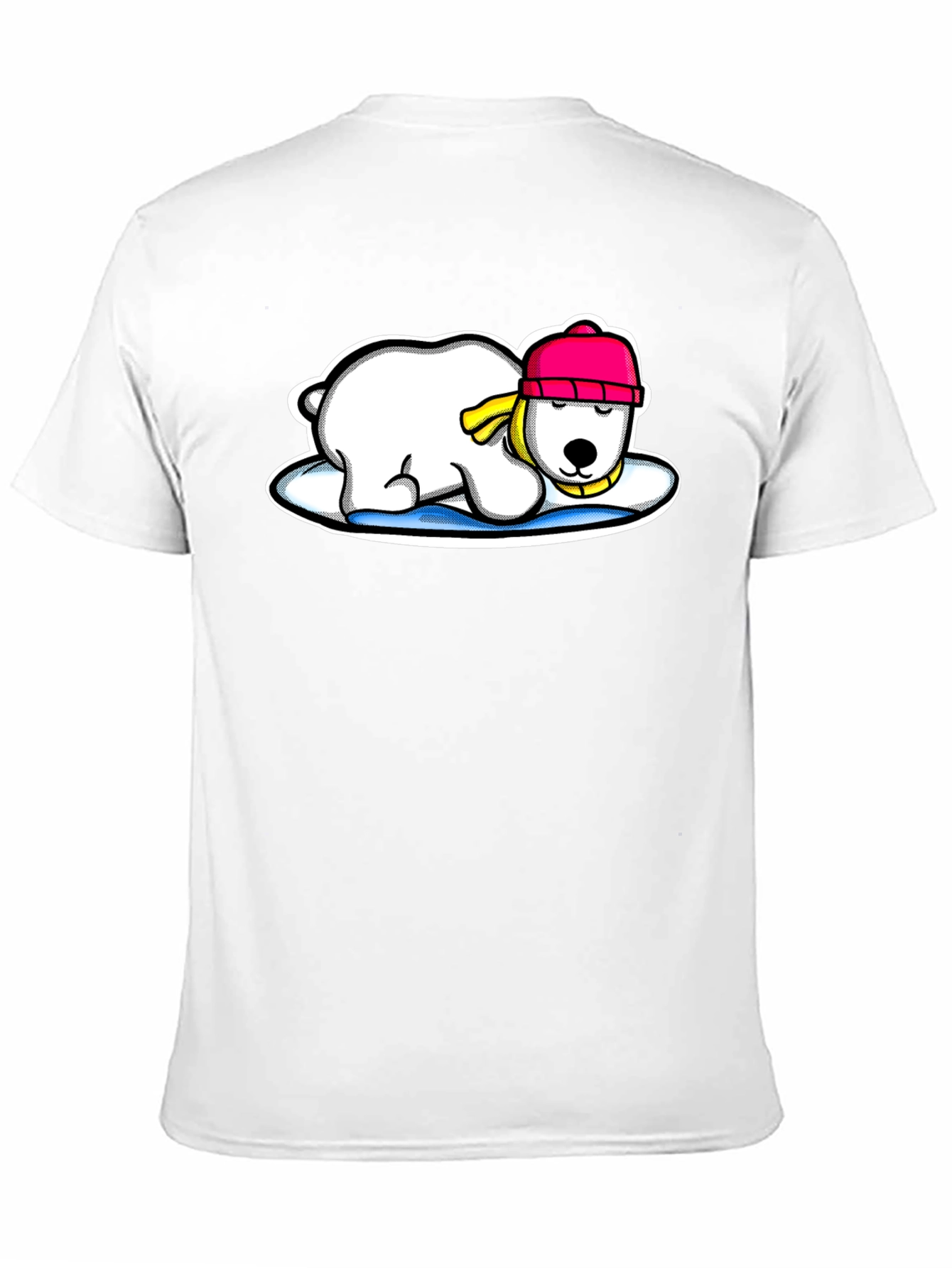 Black Polar Bear Graphic Tee - Cute Winter Style view 11