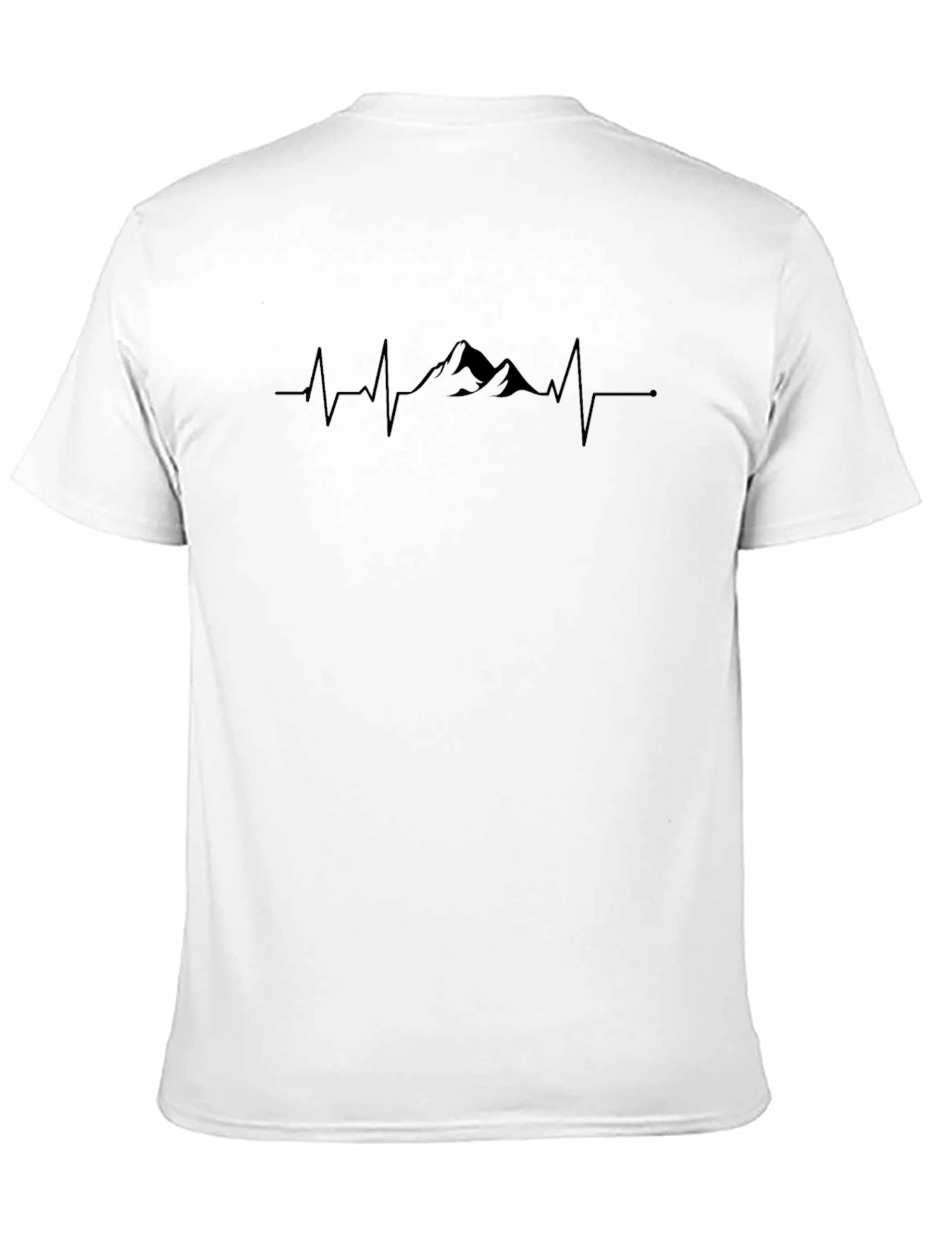 Black Mountain Heartbeat T-Shirt - Nature Lover Tee view 11
