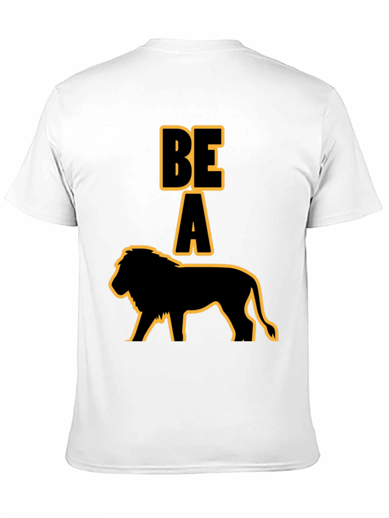 Black Be A Lion Graphic T-Shirt - Bold Statement Tee view 11
