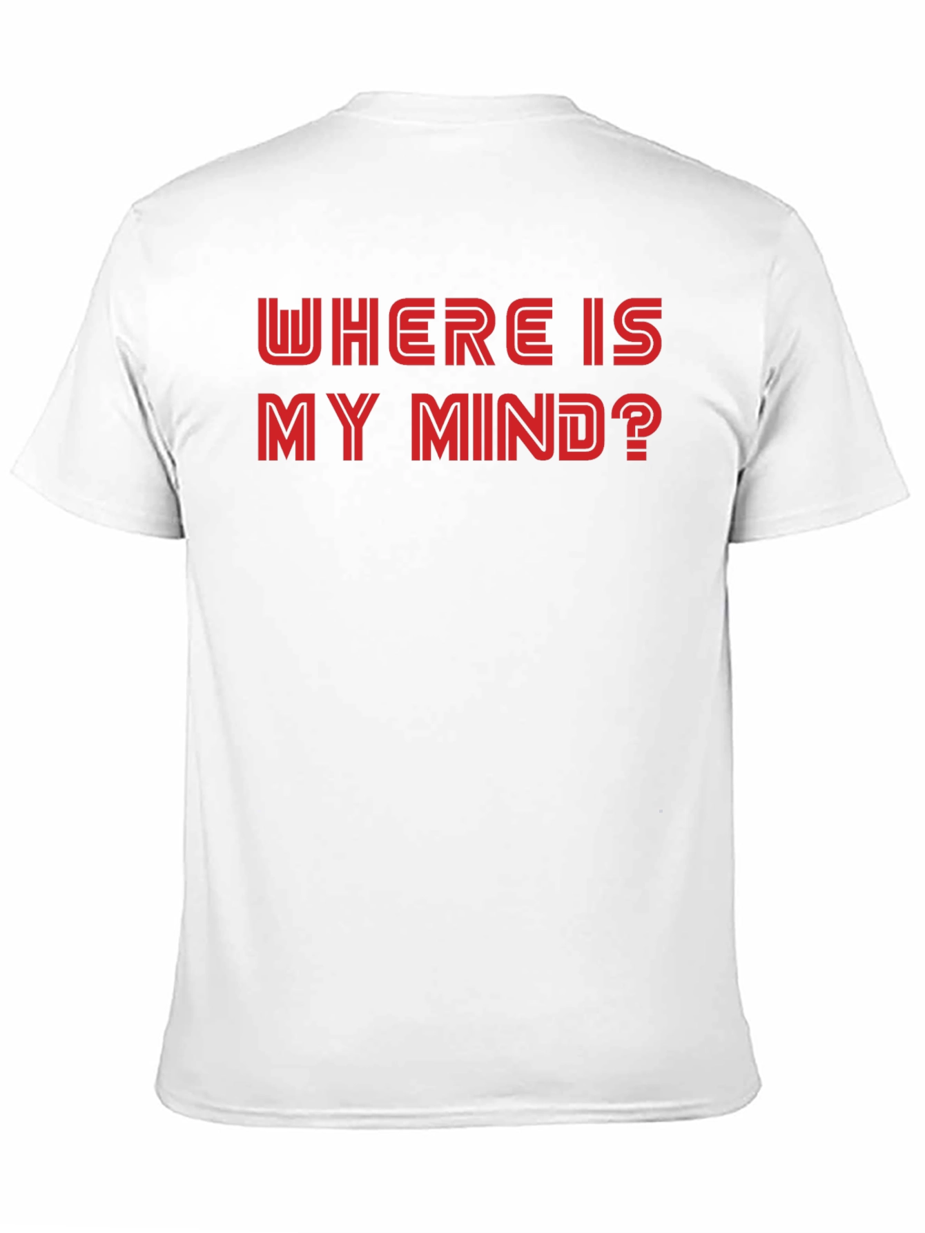 Black Where Is My Mind? Graphic Tee - Soft Cotton Blend view 11