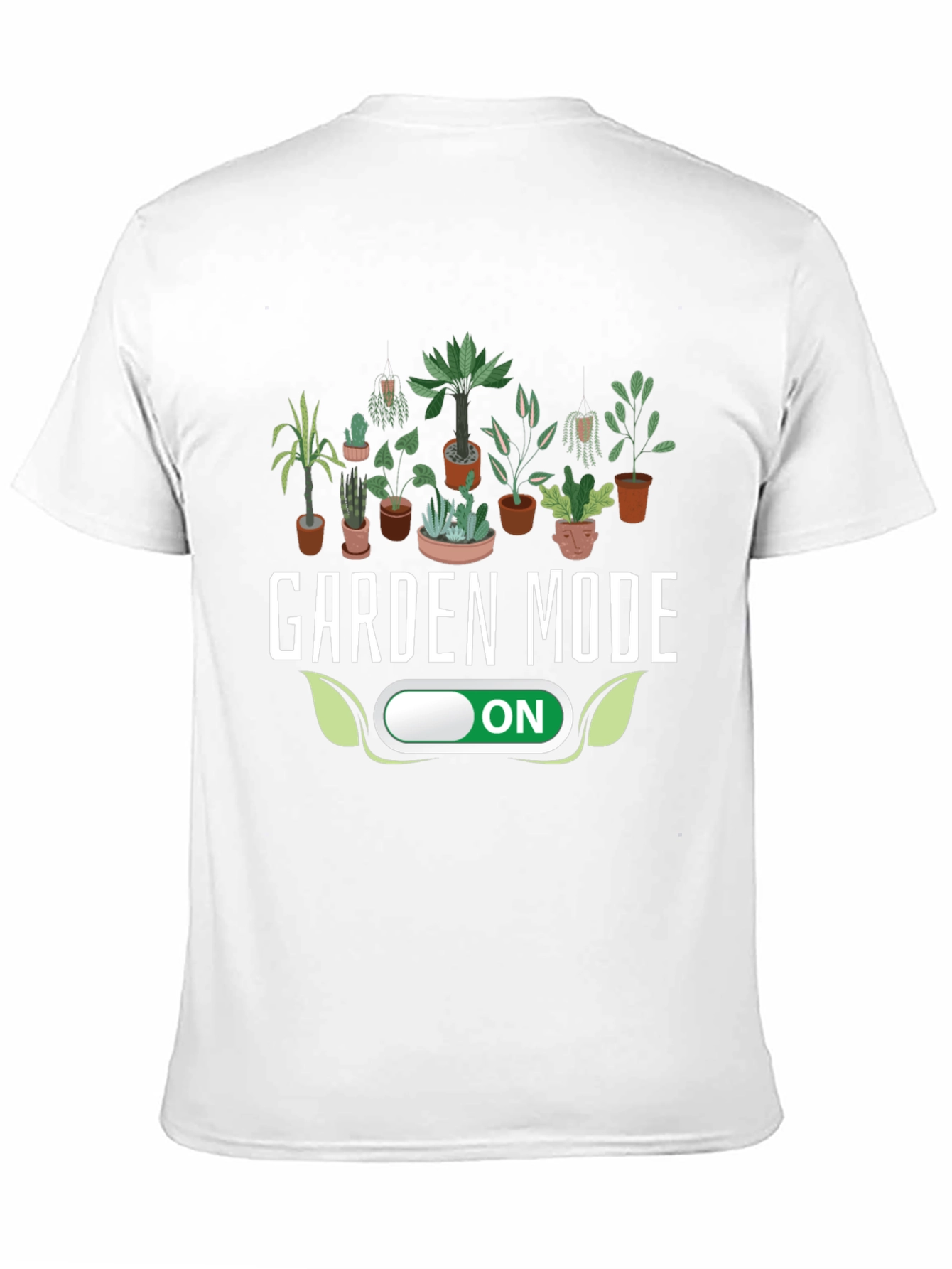 Black Garden Mode ON T-Shirt view 11