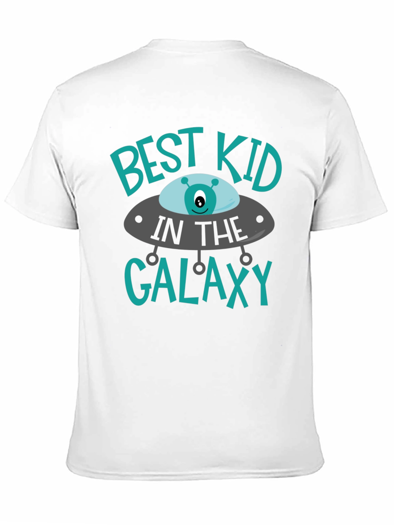 Black Best Kid in the Galaxy T-Shirt view 11