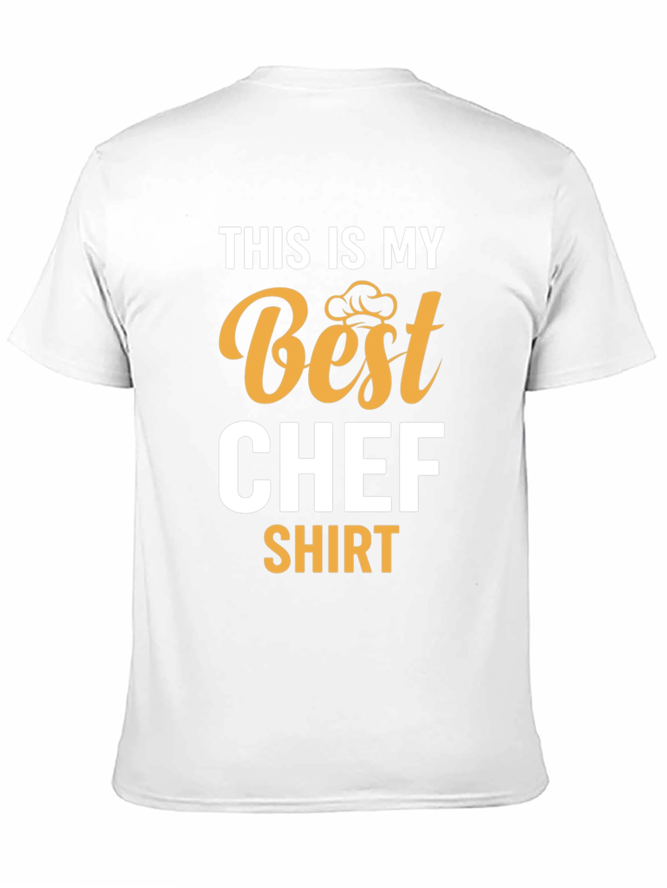 Black Best Chef T-Shirt - Funny Cooking Shirt view 11