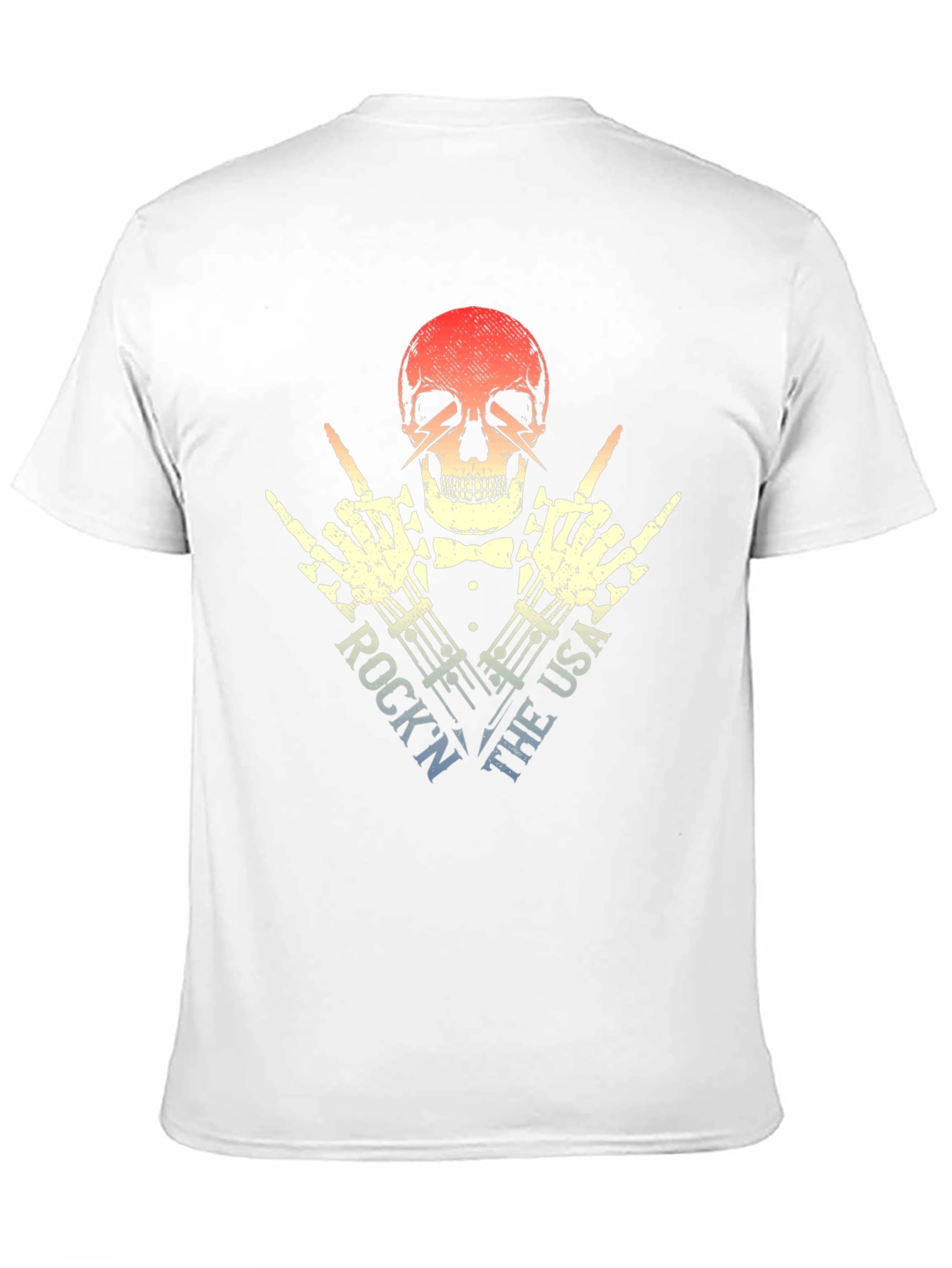 Black Rock 'N The USA Skeleton T-Shirt view 11