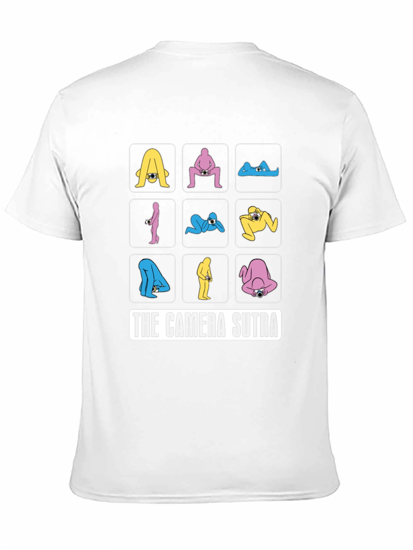 Black Camera Sutra T-Shirt - Funny Photography Humor Tee view 11