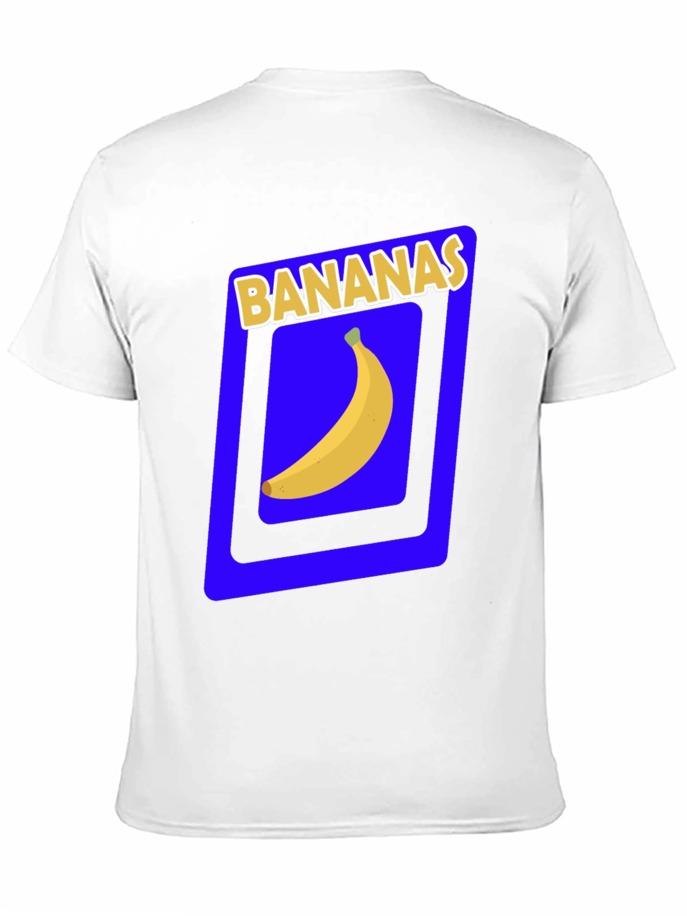 Black Banana Graphic Tee - Novelty Fruit T-Shirt view 11