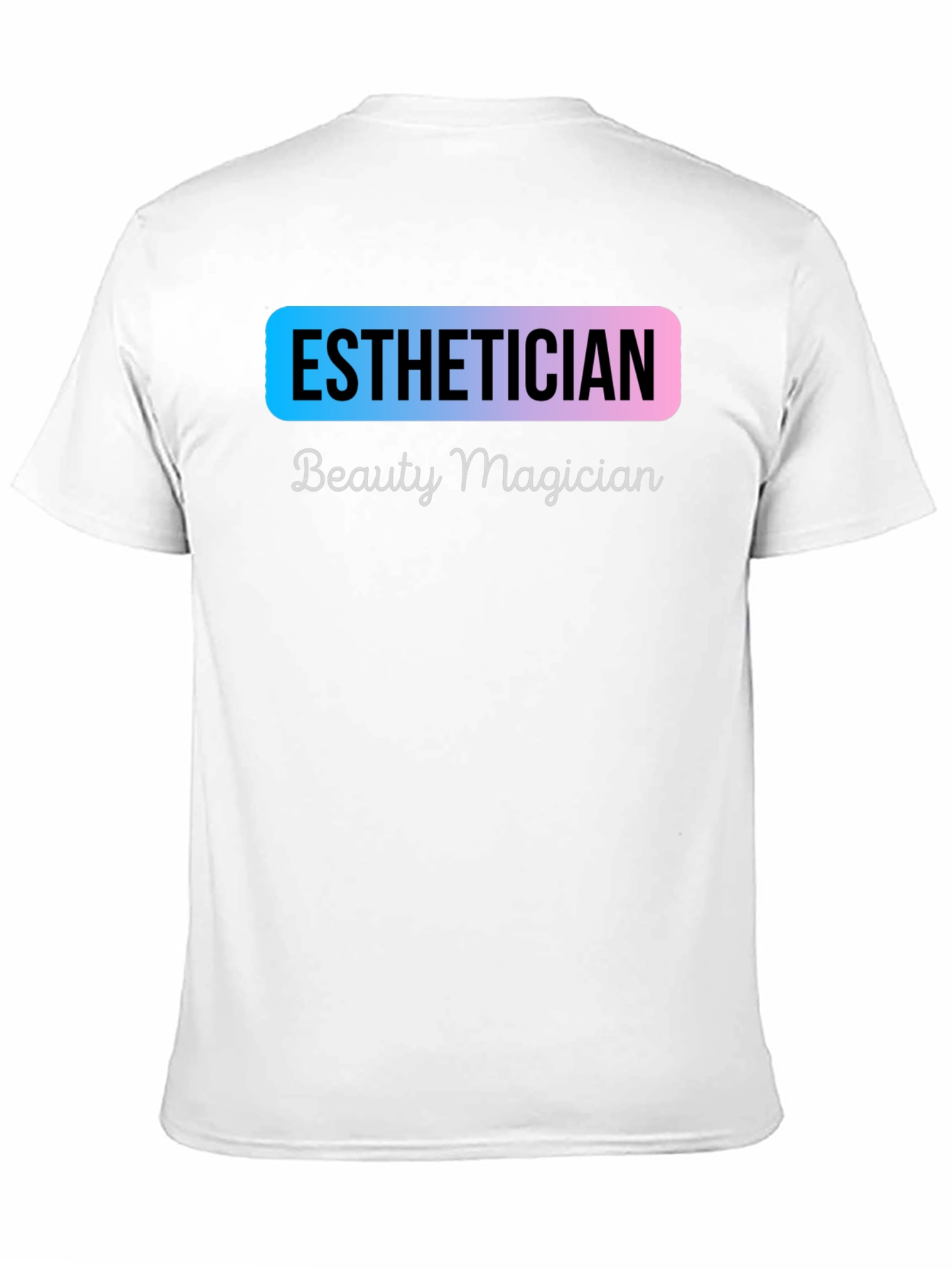 Black Esthetician Beauty Magician T-Shirt - Unisex view 11