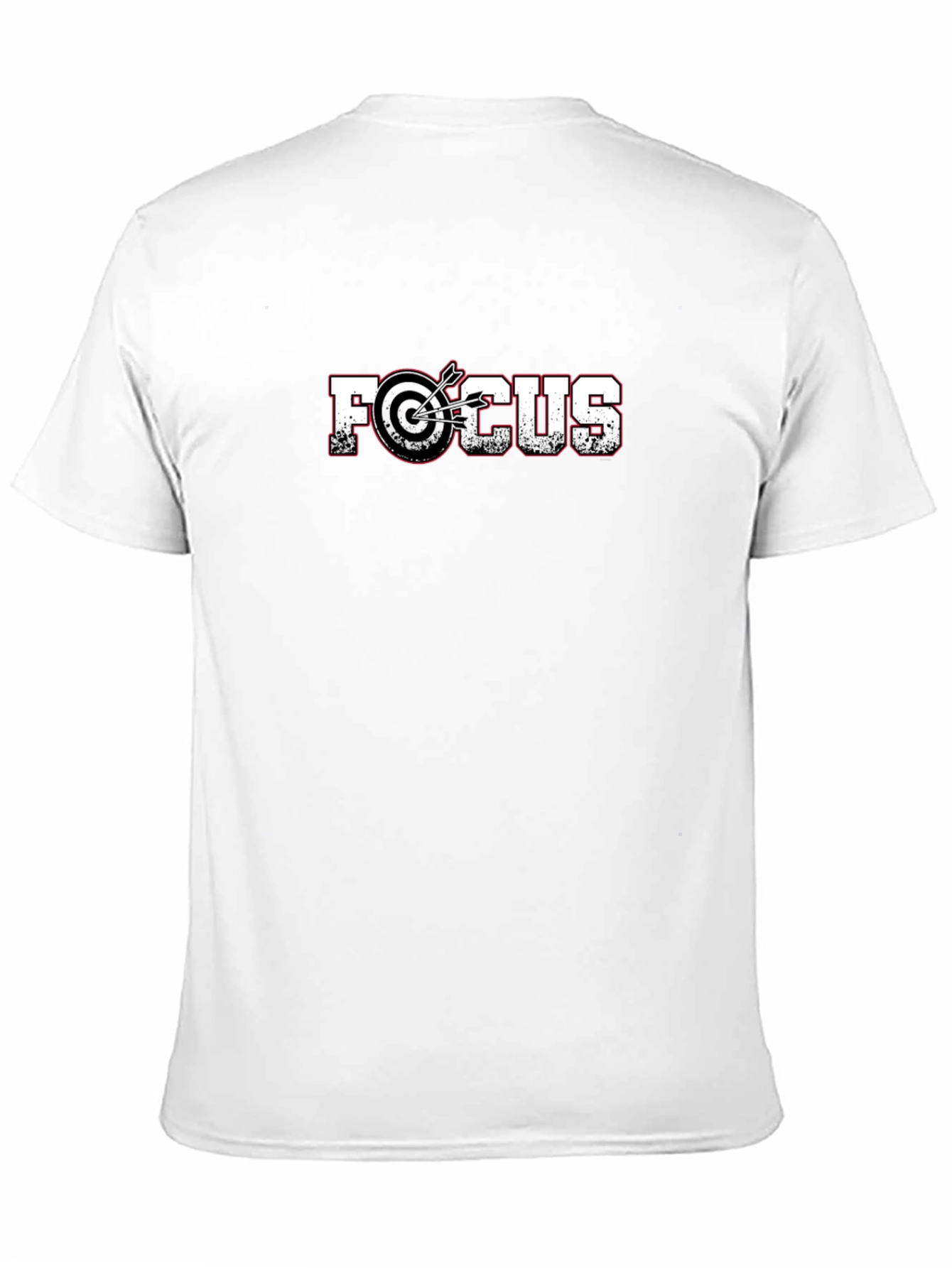 Black Focus Target Graphic T-Shirt - Casual Style view 11
