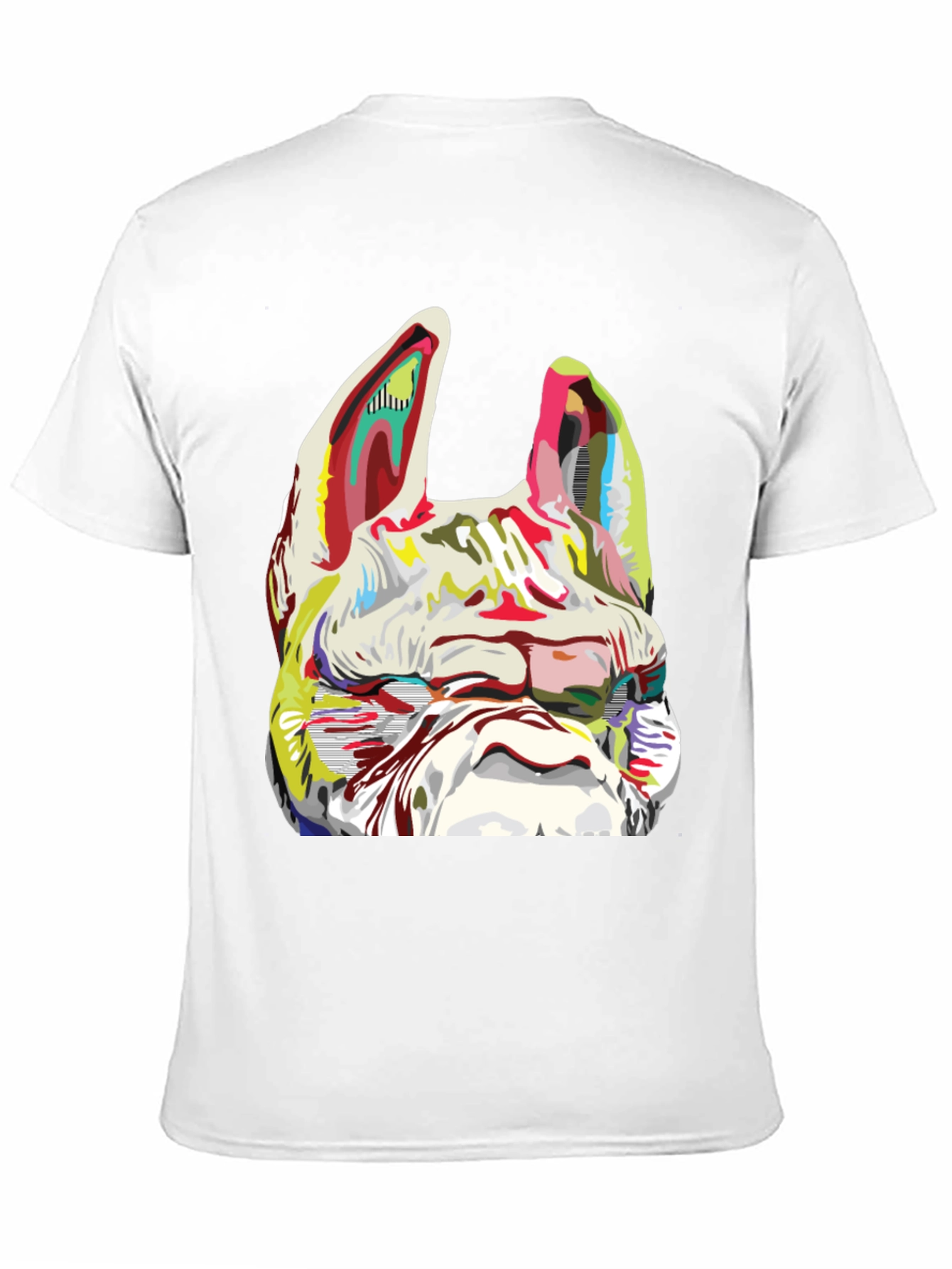 Black Dog Graphic Print Crew Neck T-Shirt view 11