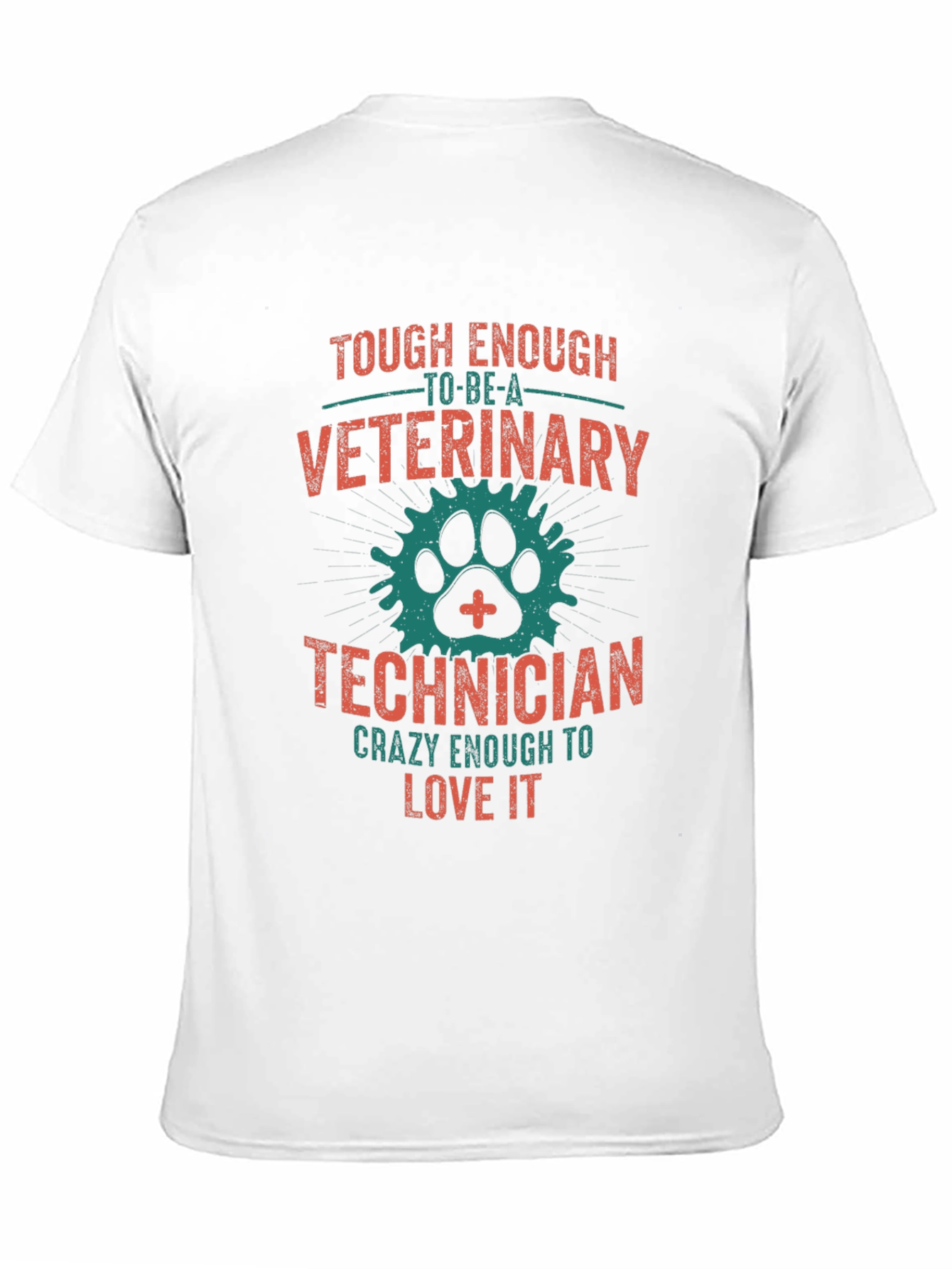 Black Veterinary Technician Graphic T-Shirt view 11