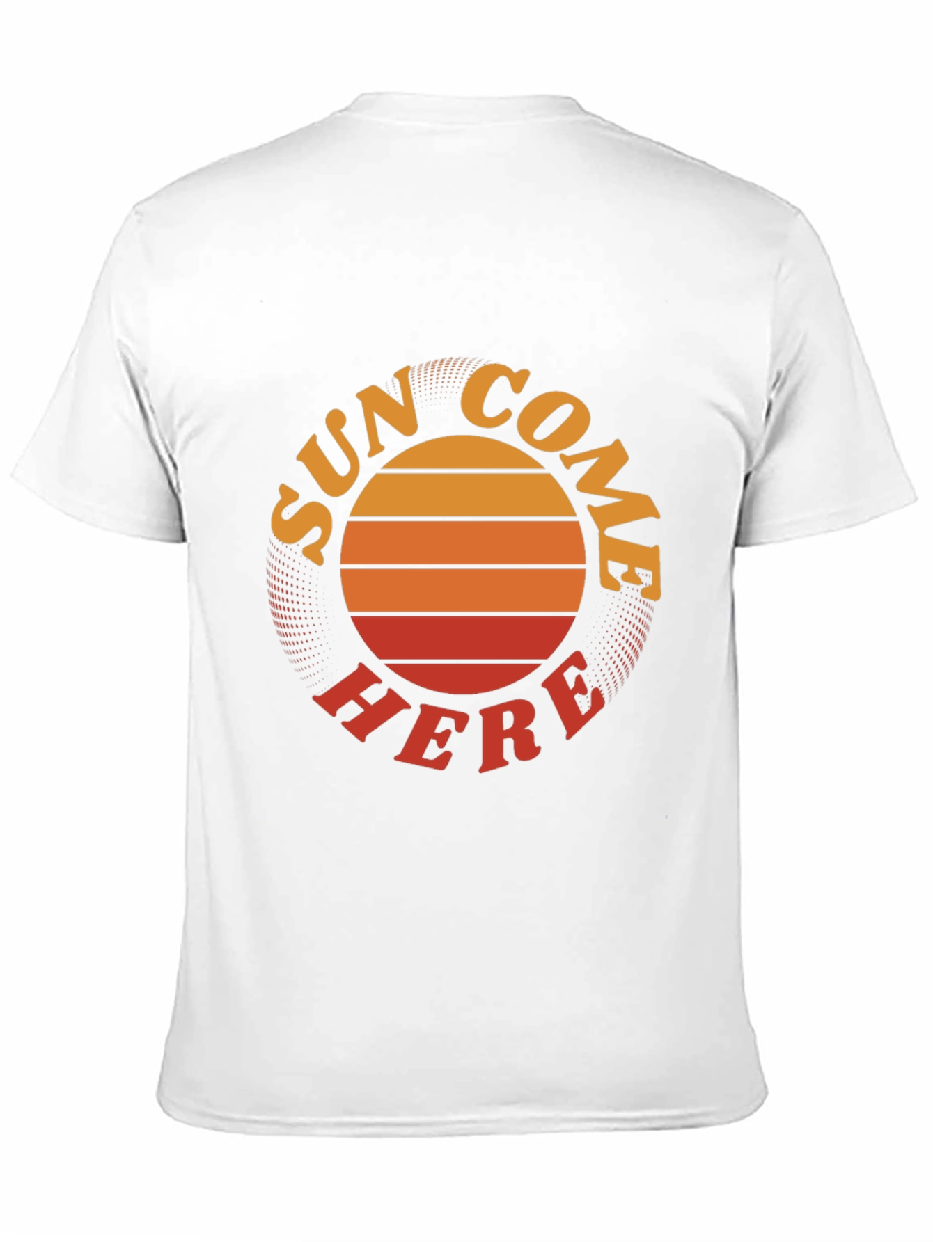 Black Sun Come Here Graphic Tee - Retro Vibe view 11