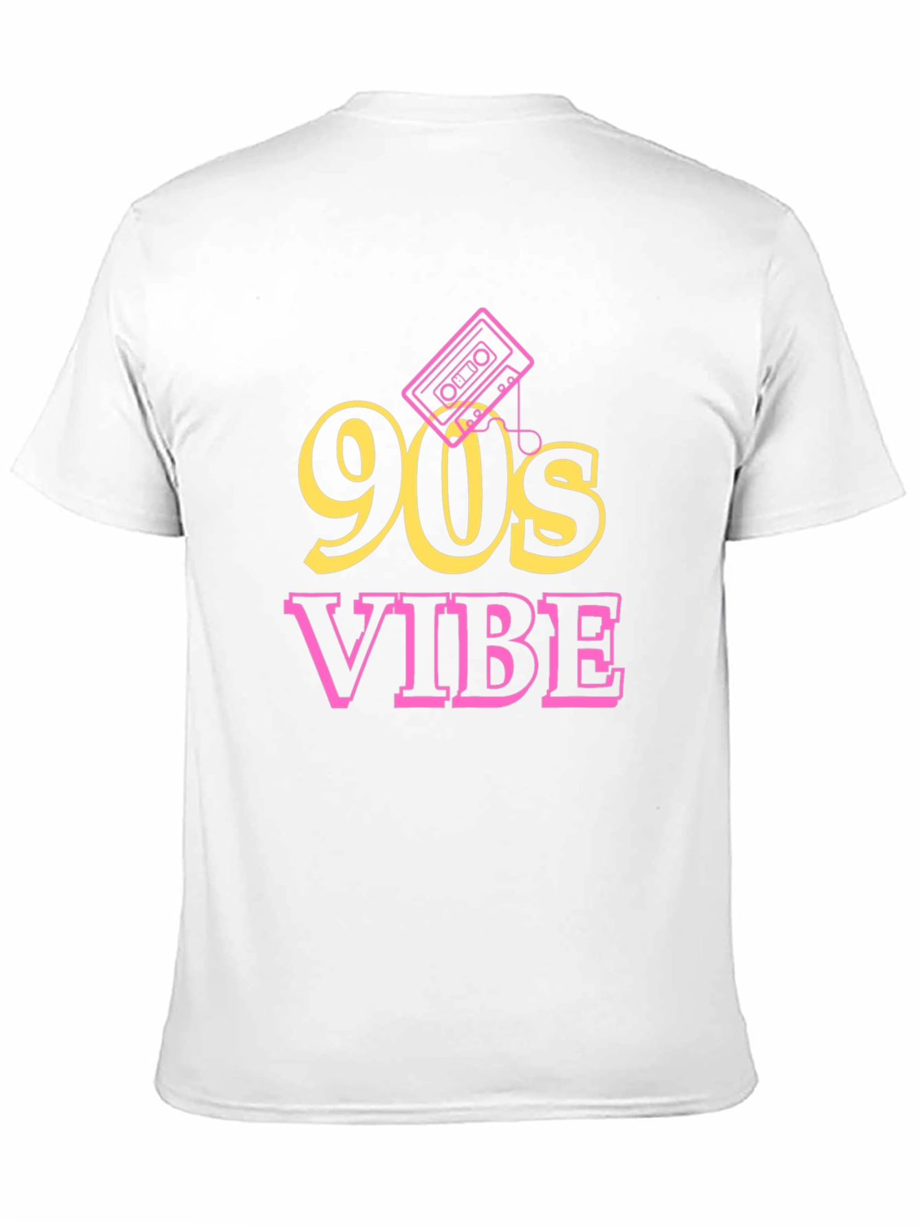 Black 90s Vibe Graphic Tee - Retro Style view 11