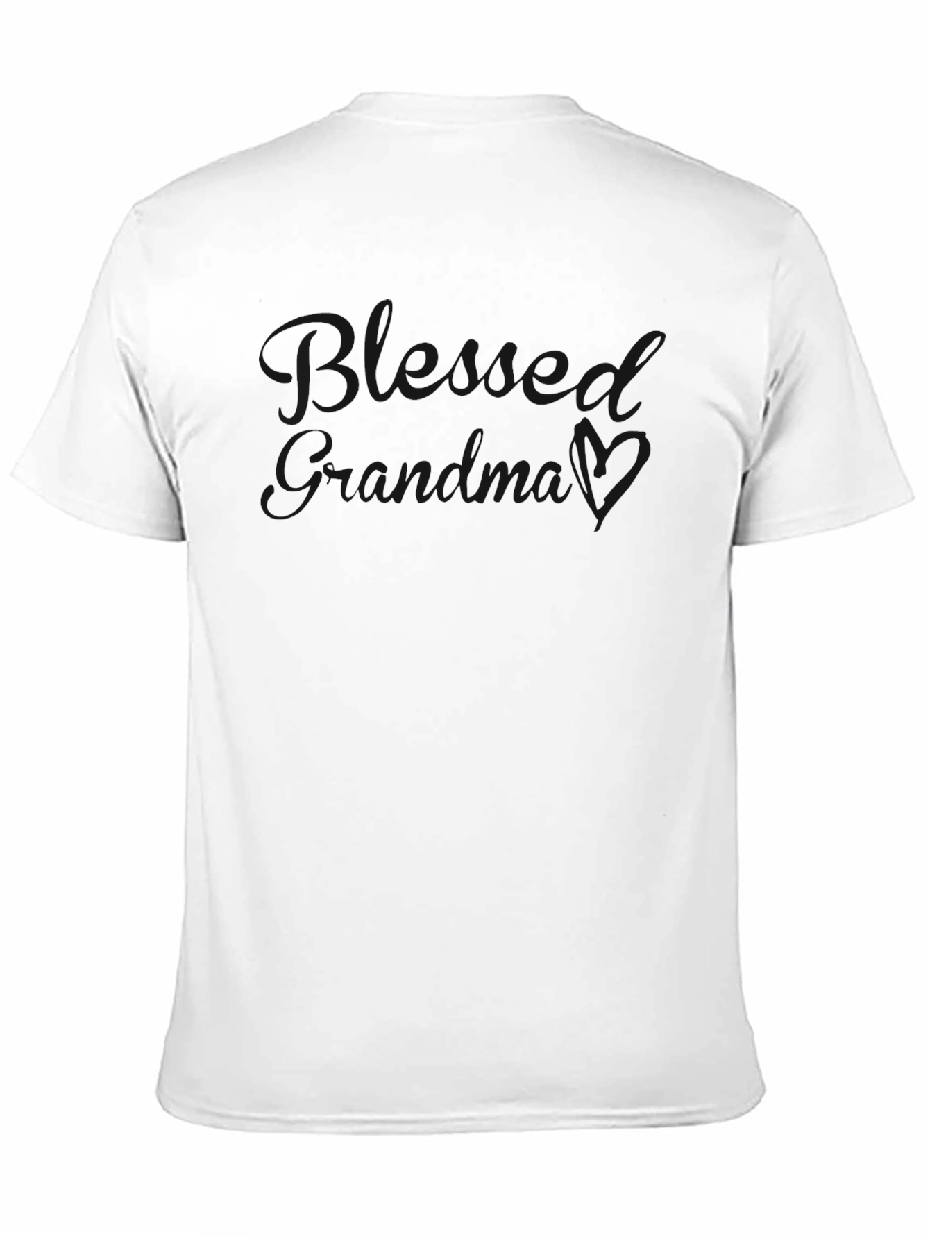 Black Men's Black Crew Neck T-Shirt view 11