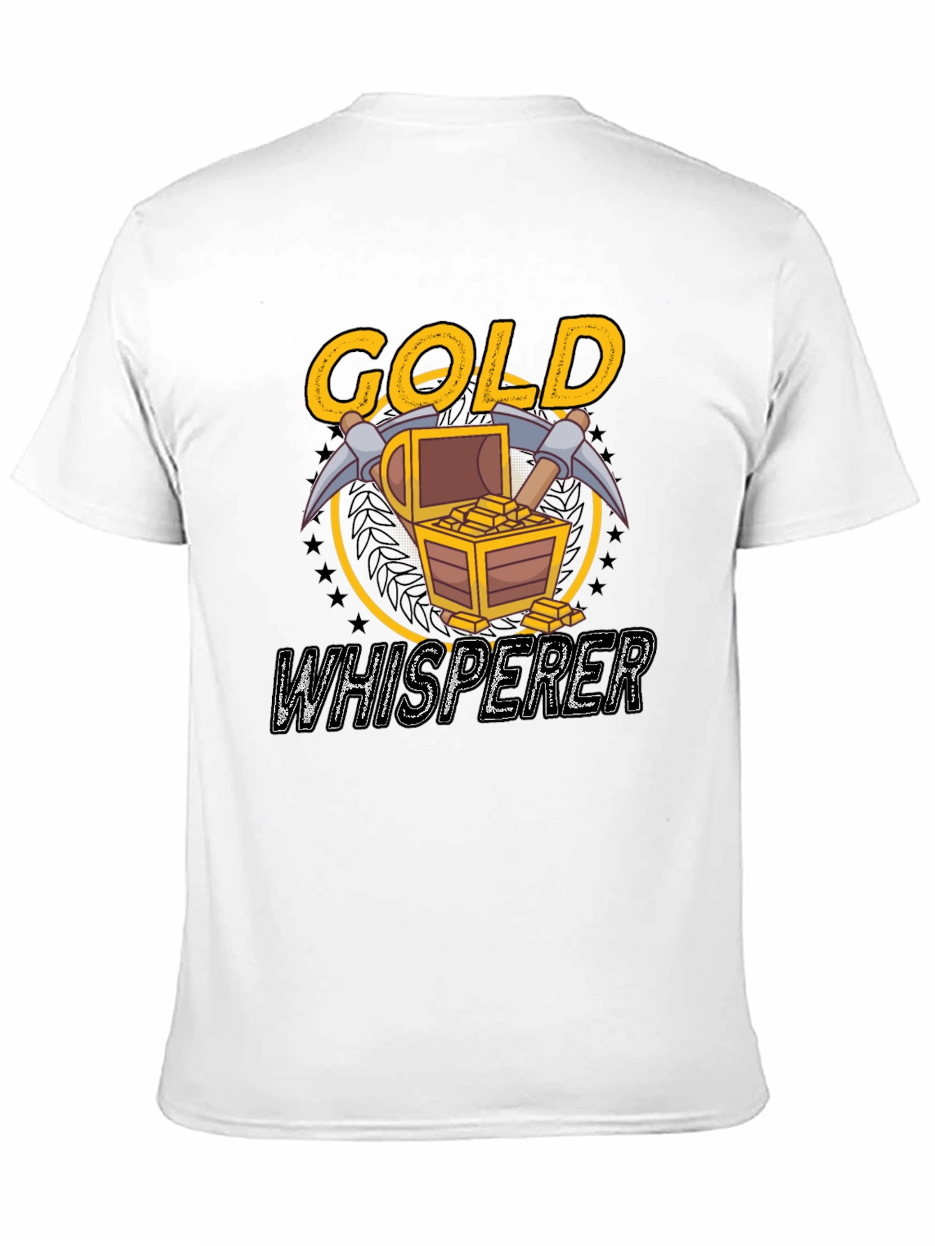 Black Gold Whisperer Graphic Tee - Mining T-Shirt view 11