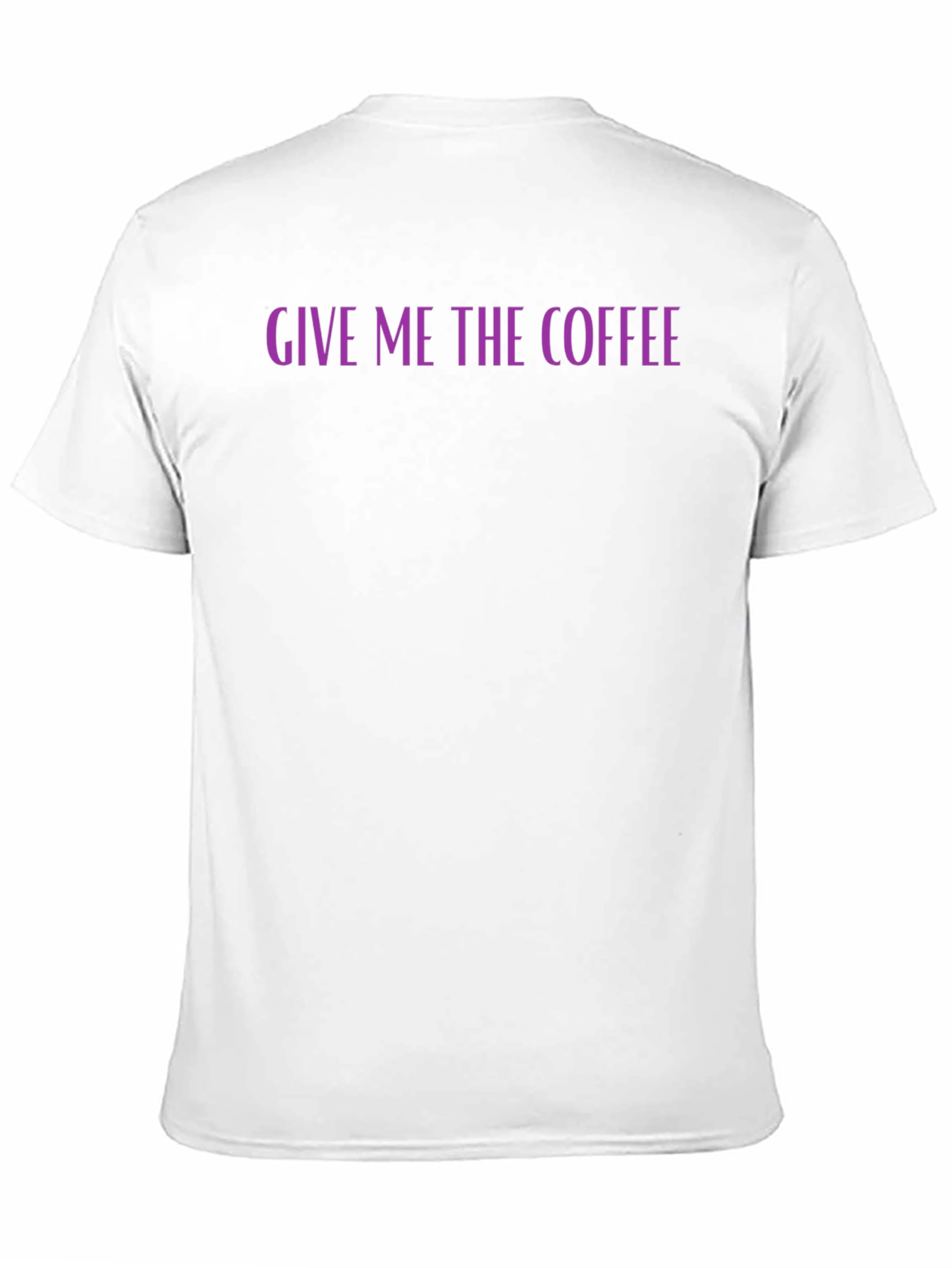 Black Give Me The Coffee Graphic Tee - Black view 11