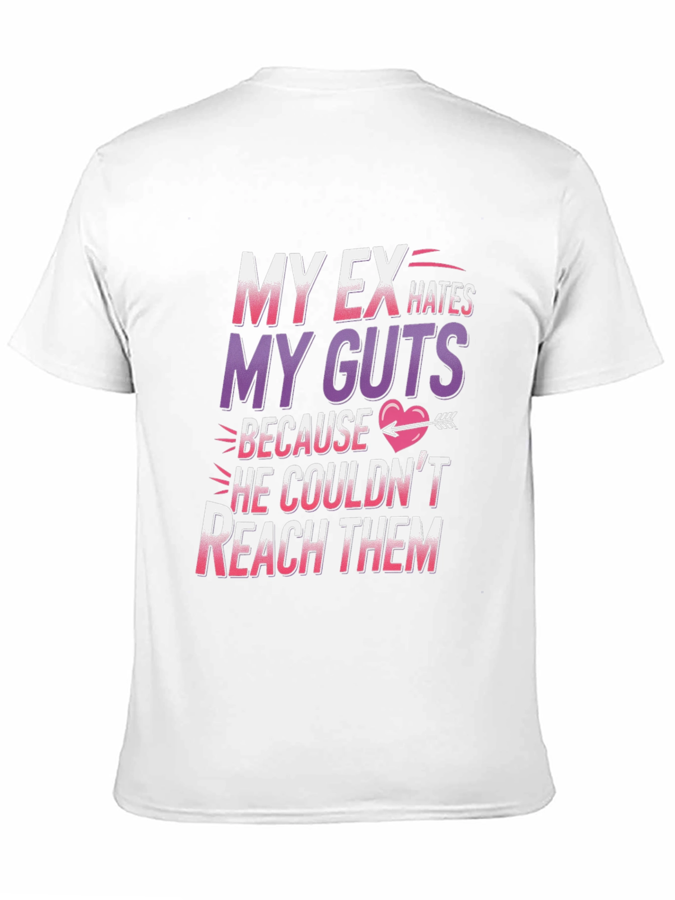 Black My Ex Hates My Guts T-Shirt view 11