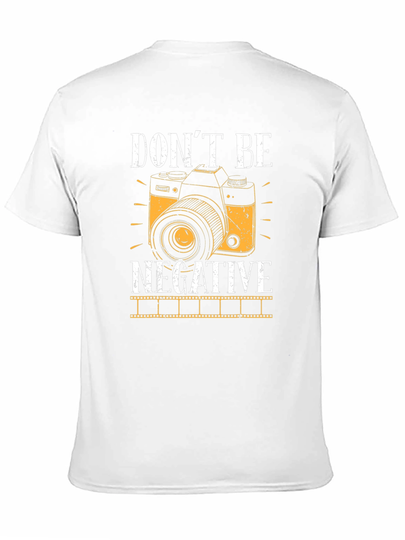 Black Don't Be Negative Camera Graphic Tee view 11