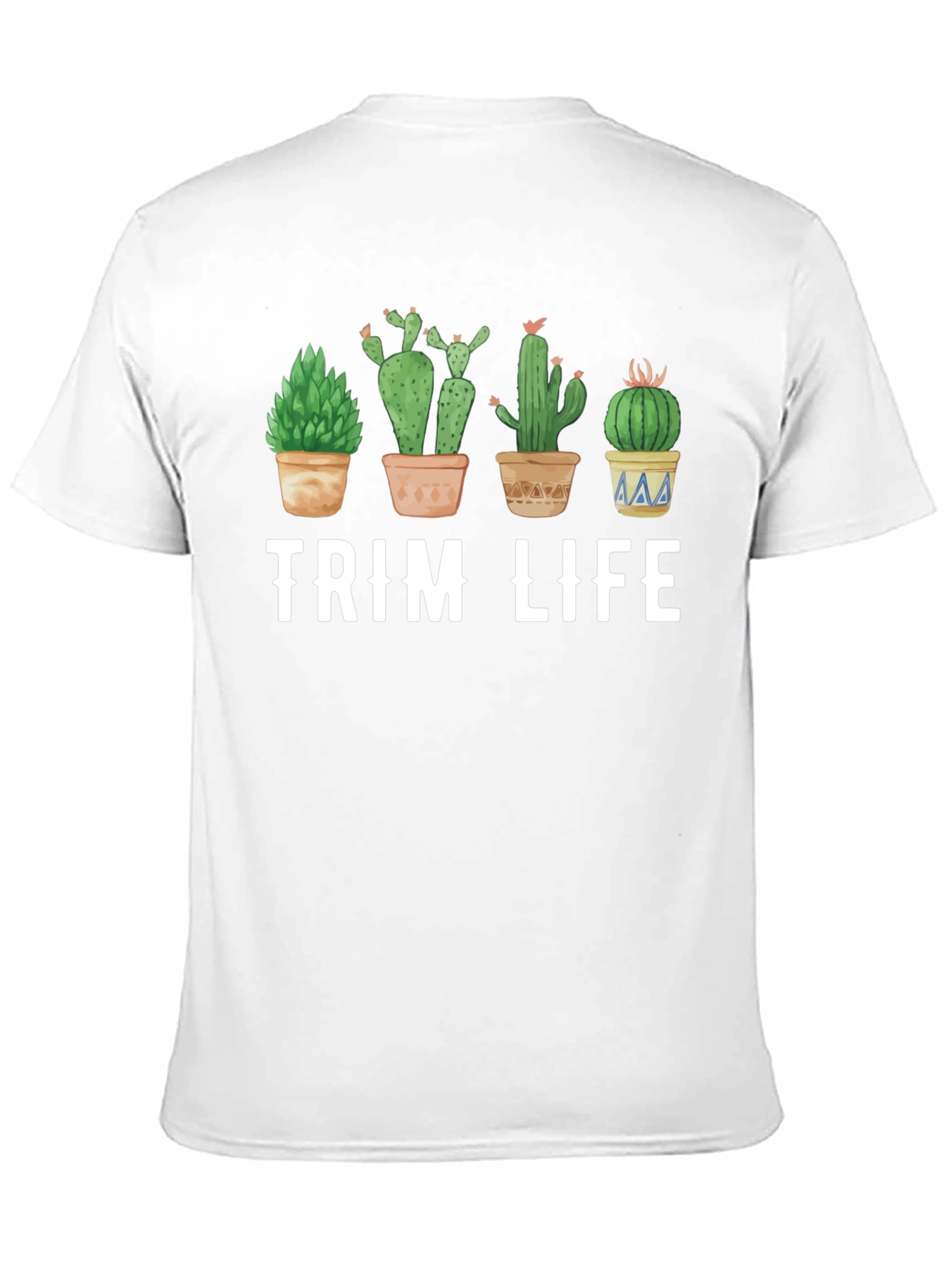 Black Trim Life Cactus Graphic T-Shirt view 11
