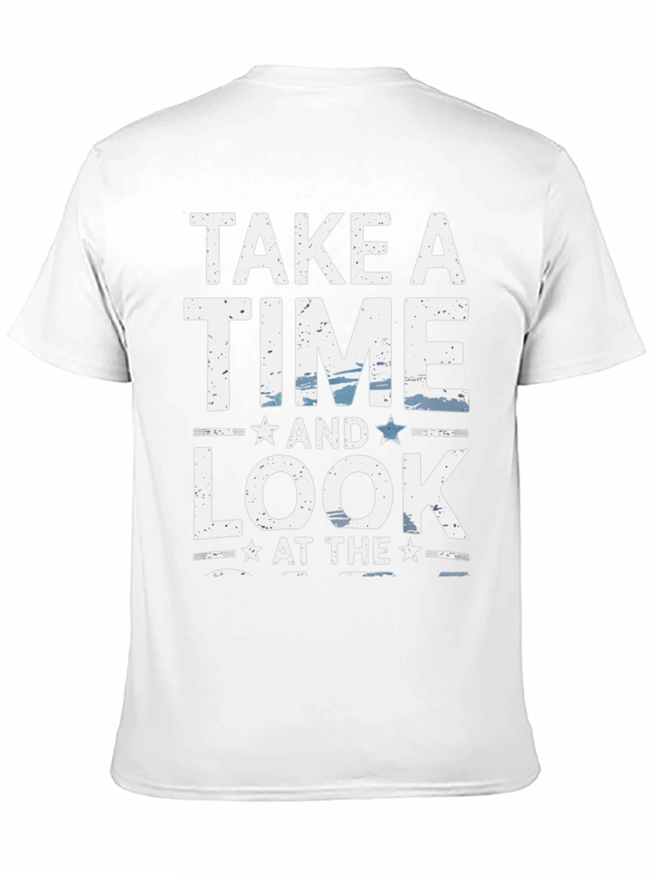 Black Take A Time And Look Graphic Tee - Trendy Design view 11