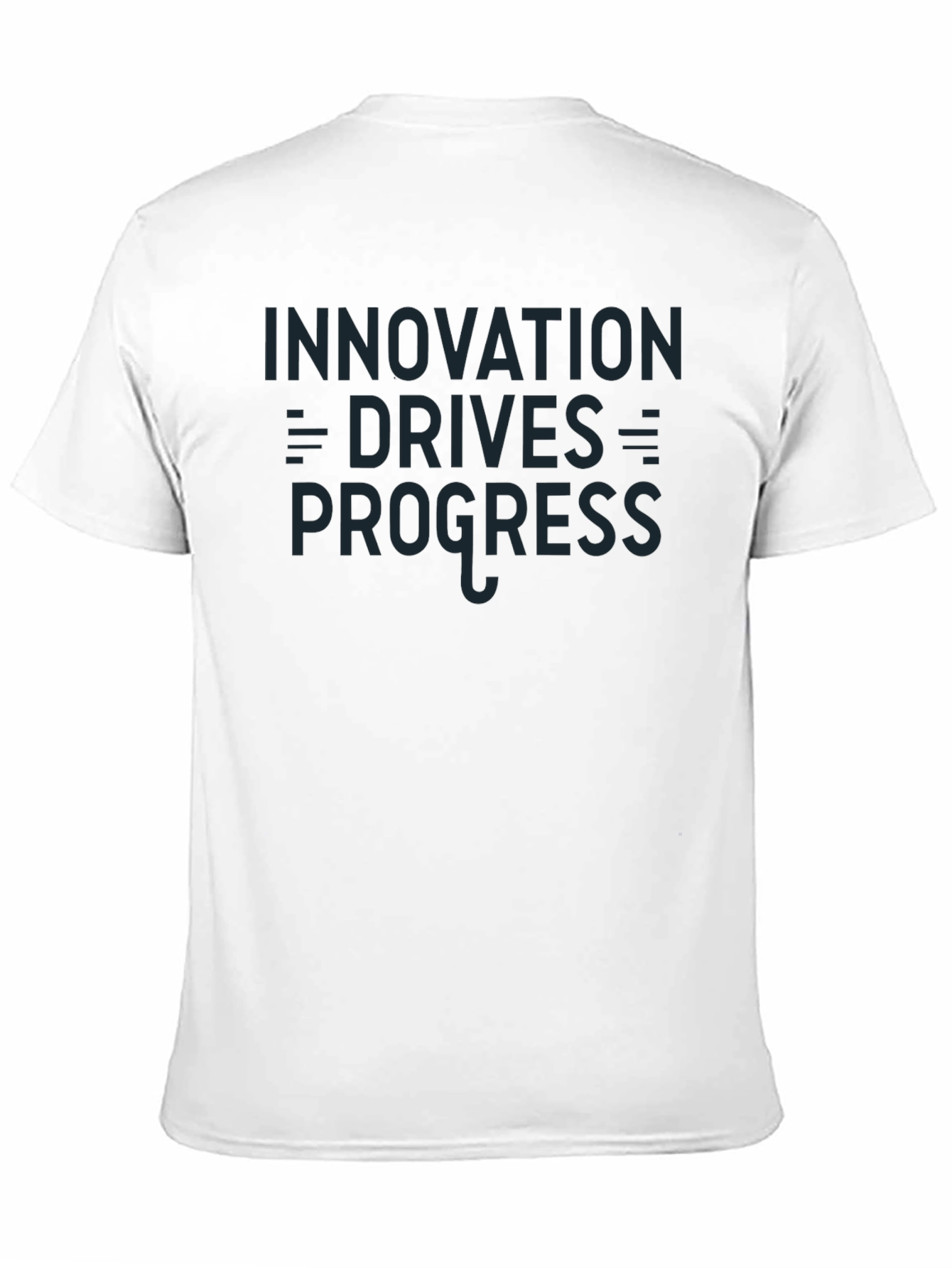 Black Innovation Drives Progress Black T-Shirt view 11
