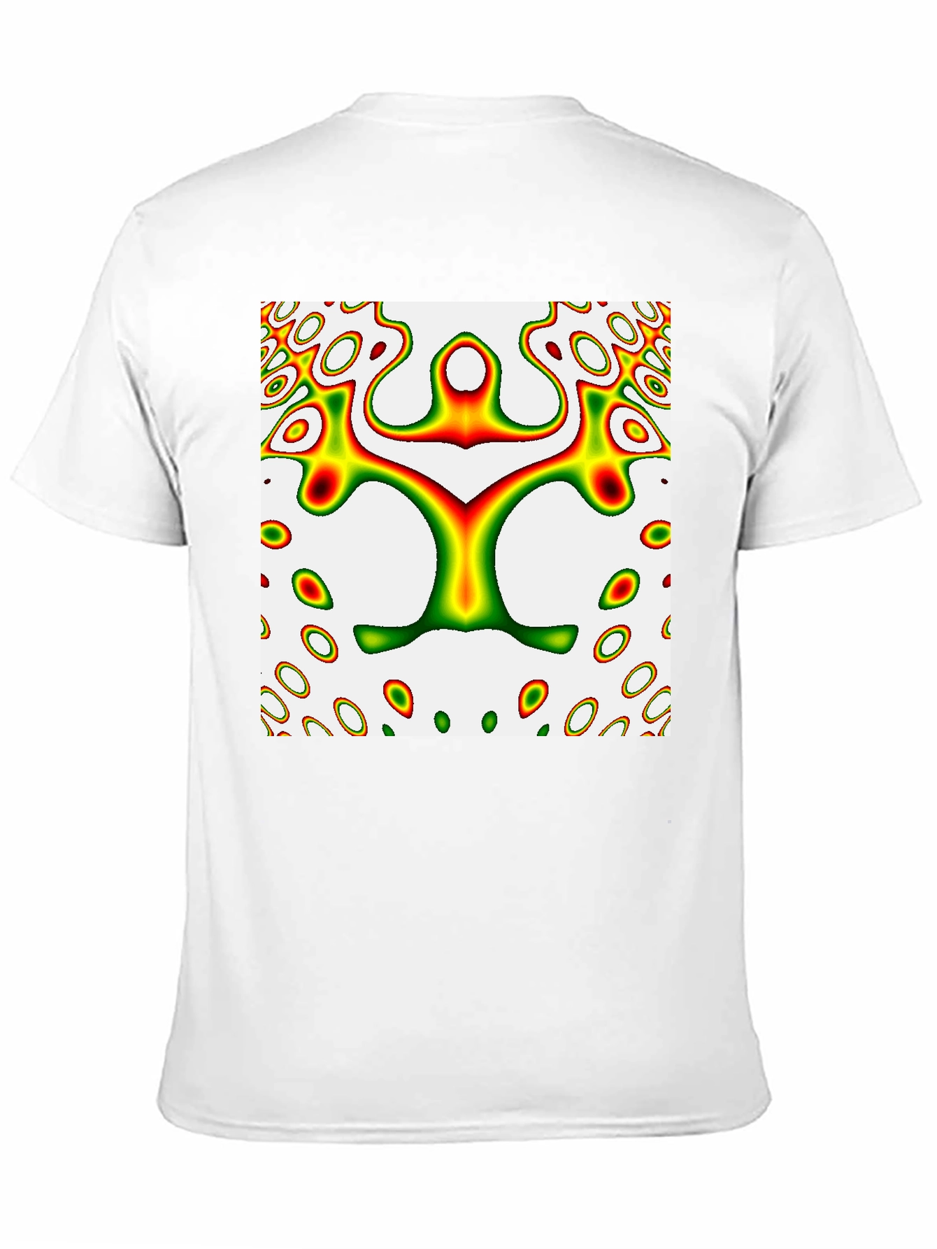 Black Abstract Art T-Shirt - Unique Graphic Tee view 11