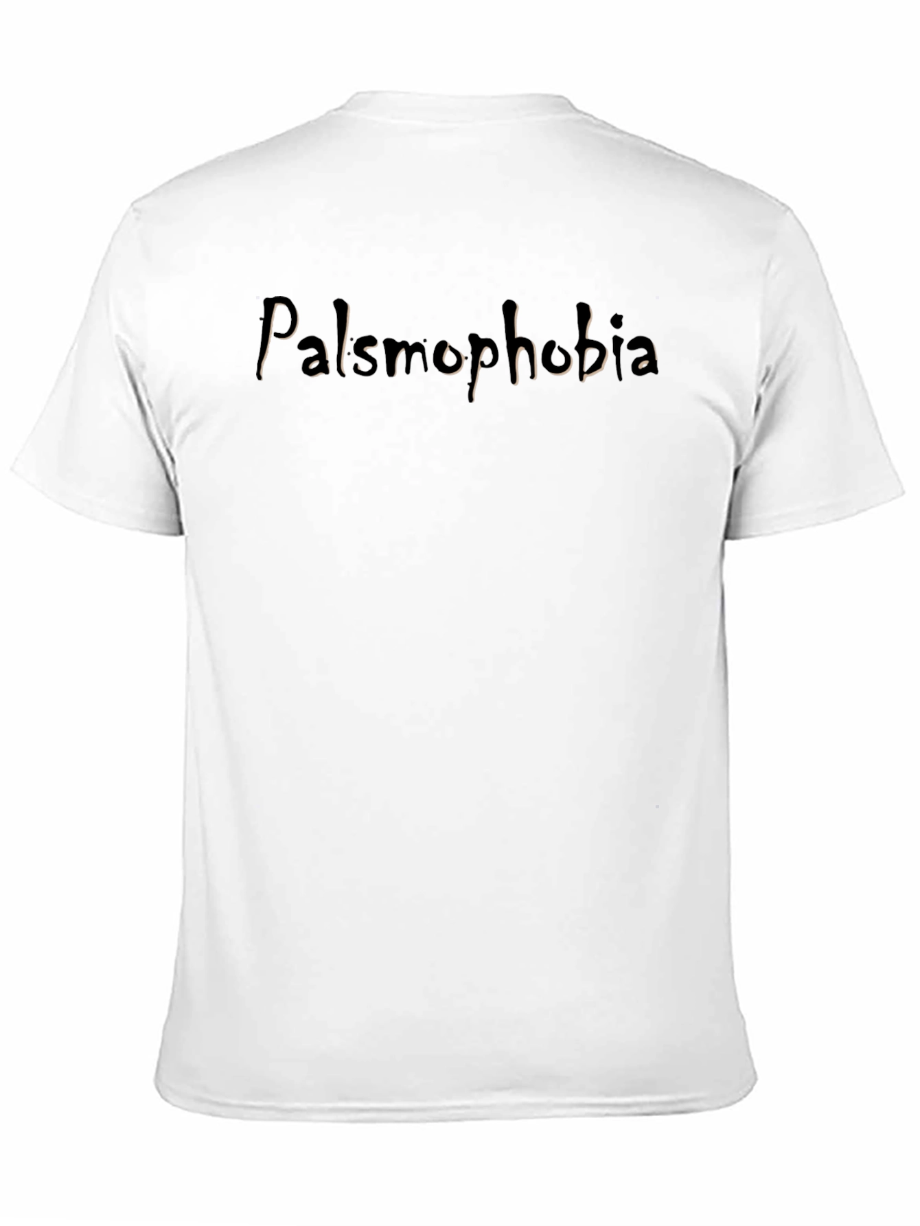 Black Palsmophobia Graphic T-Shirt view 11