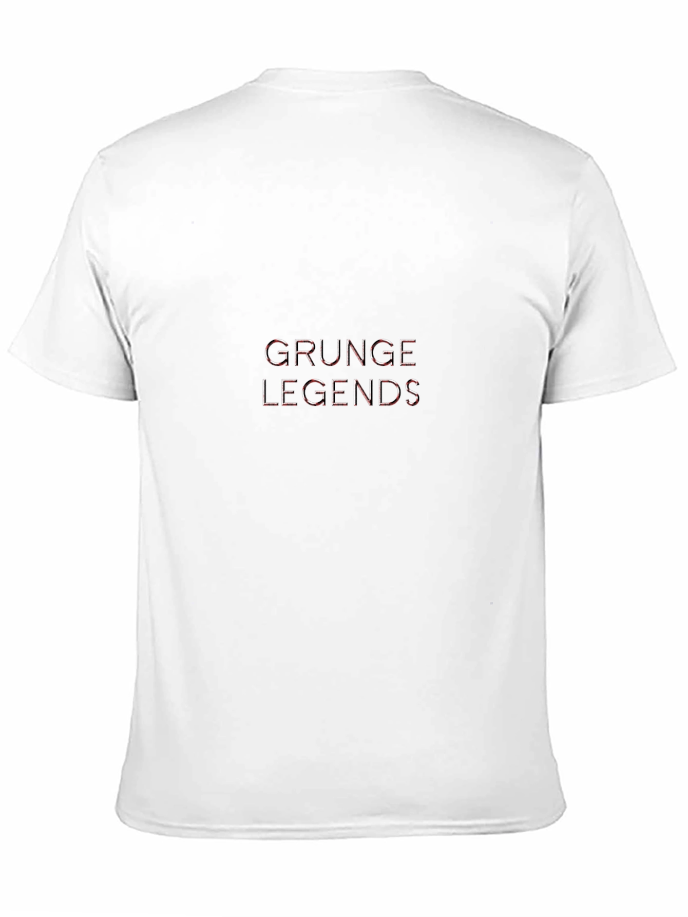 Black Grunge Legends Graphic Black T-Shirt view 11