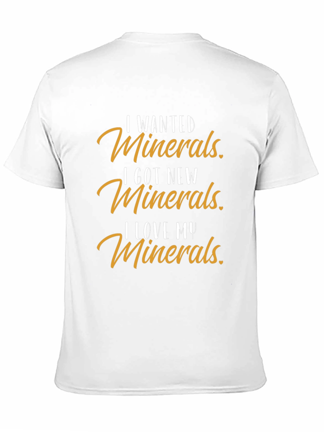 Black I Wanted Minerals Graphic Tee view 11