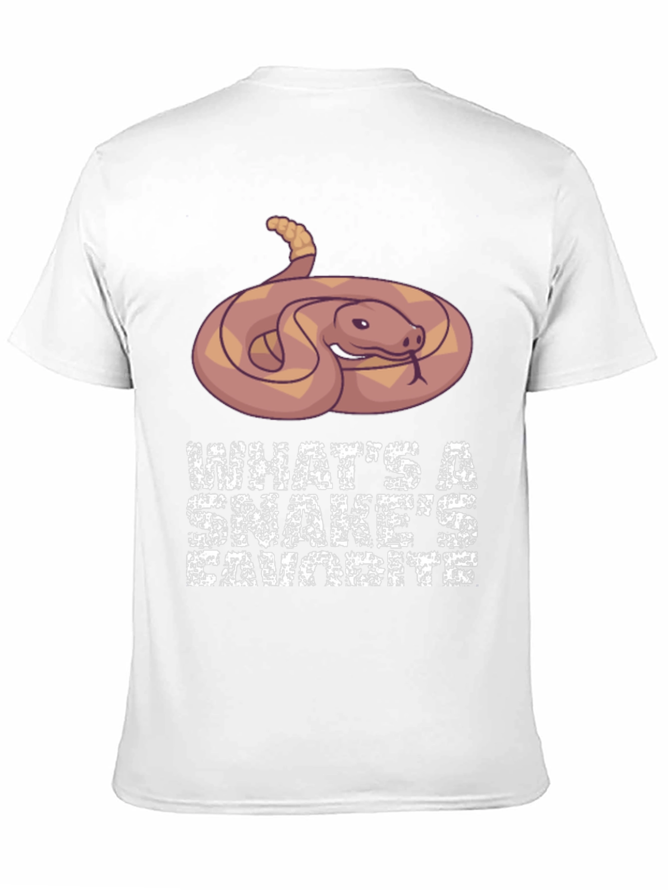Black Snake Lover Tee - What's a Snake's Favorite? view 11