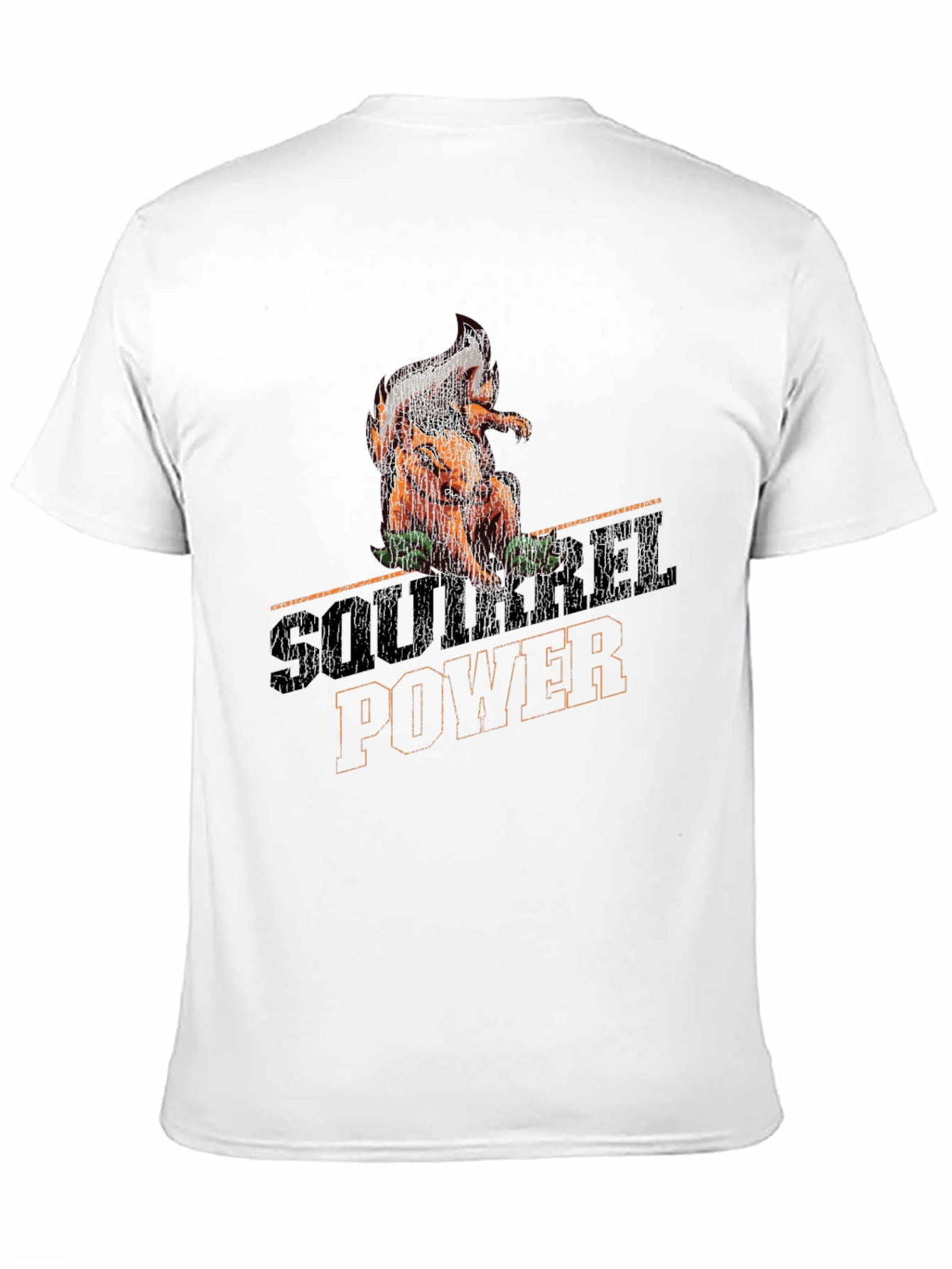 Black Squirrel Power Graphic Tee - Black view 11