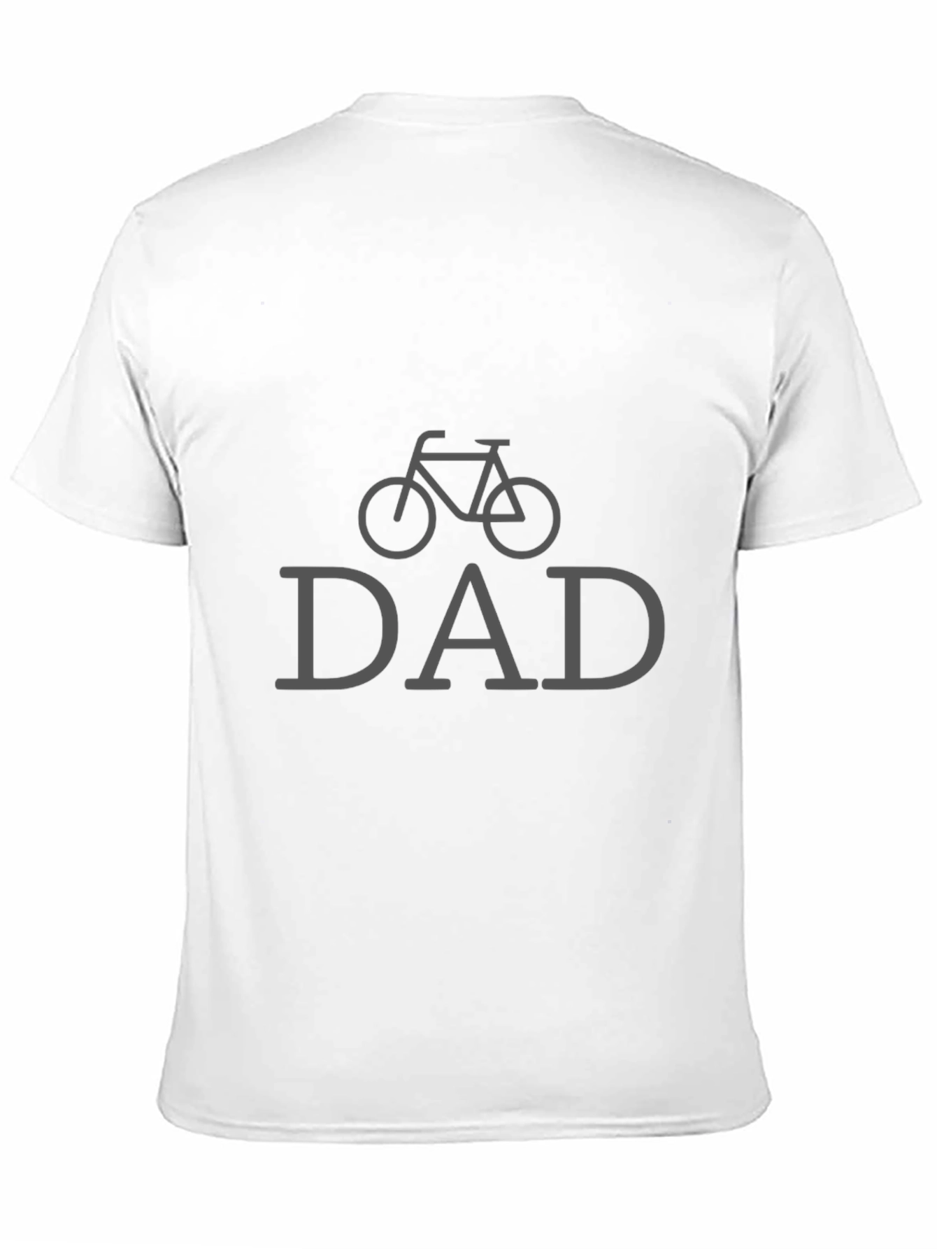 Black Dad Bike Graphic T-Shirt - Cool Father's Day Gift view 11