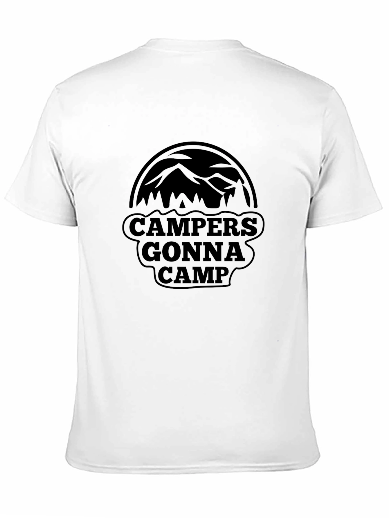 Black Campers Gonna Camp Graphic Tee view 11