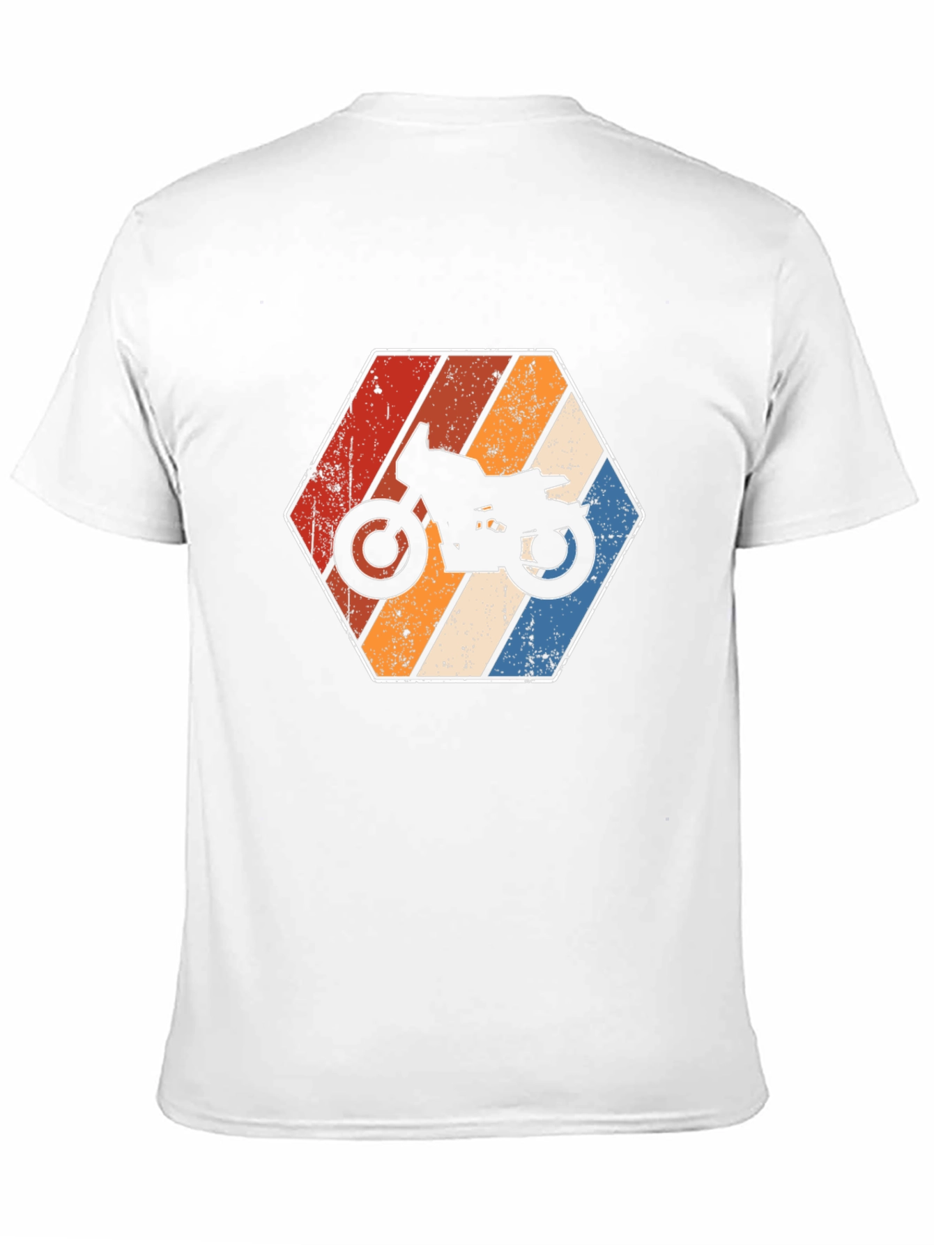 Black Retro Motorcycle Graphic Tee view 11