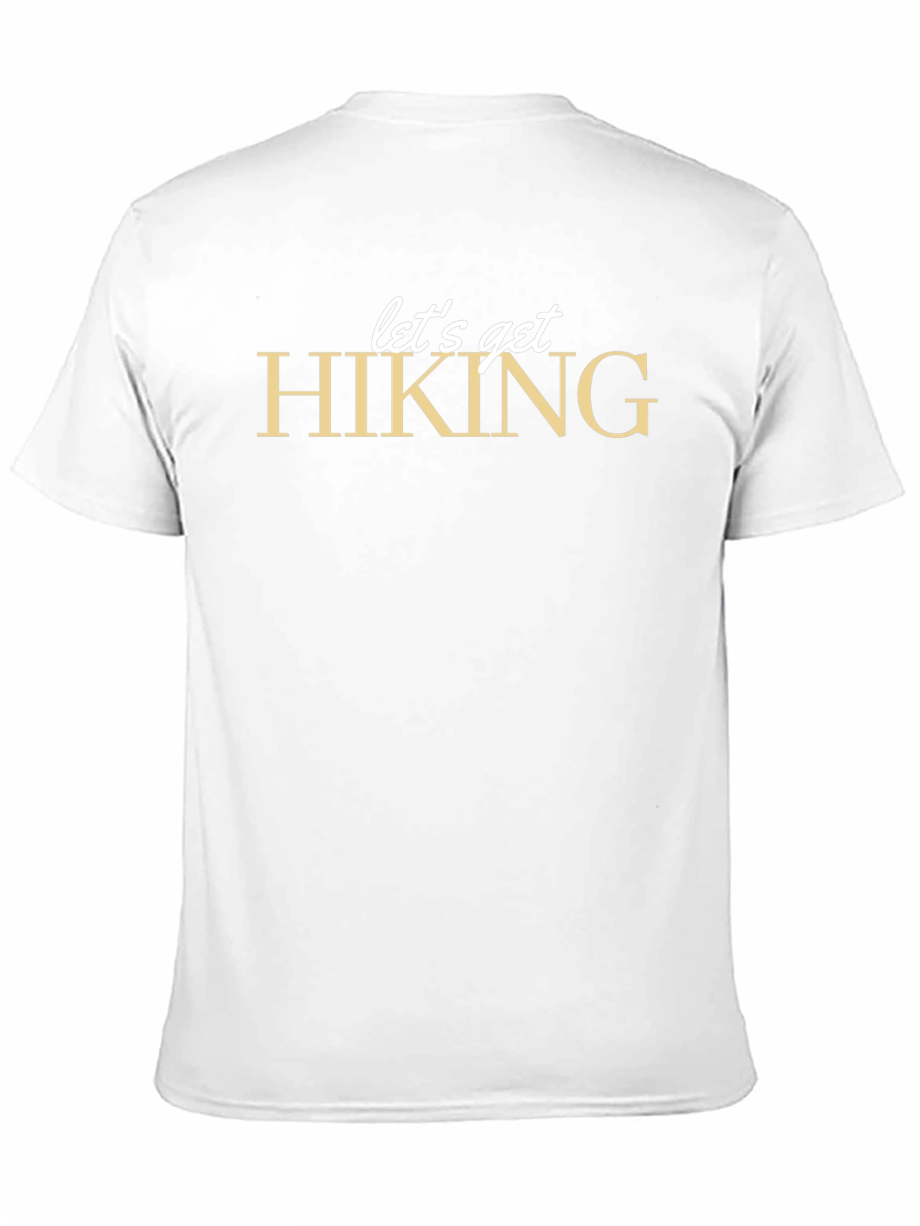 Black Let's Get Hiking Graphic Tee - Black view 11