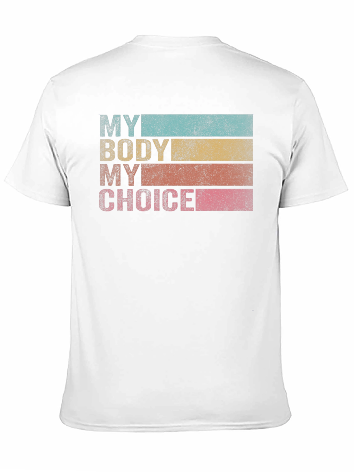 Black My Body My Choice Retro Tee - Black view 11