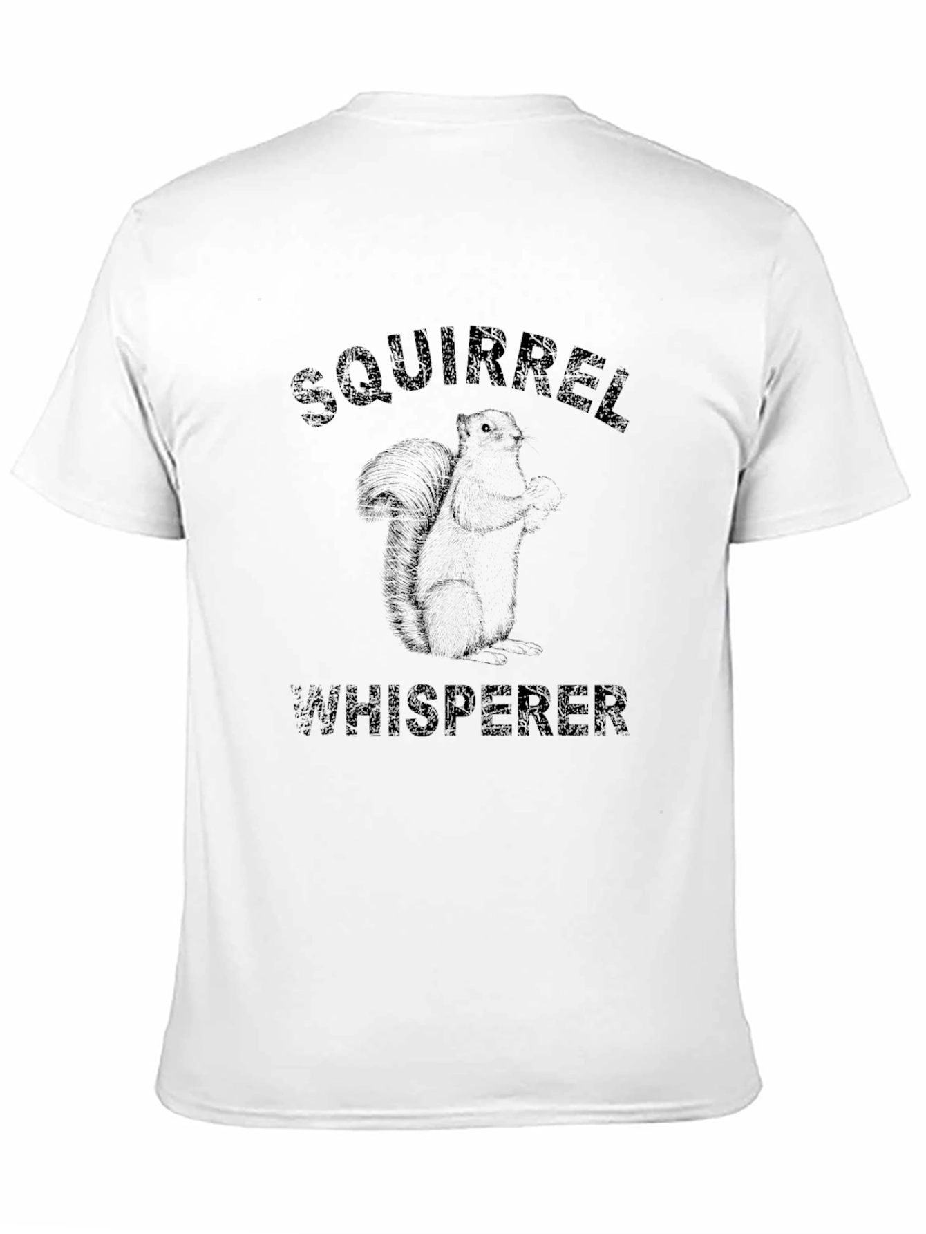 Black Squirrel Whisperer Graphic T-Shirt view 11