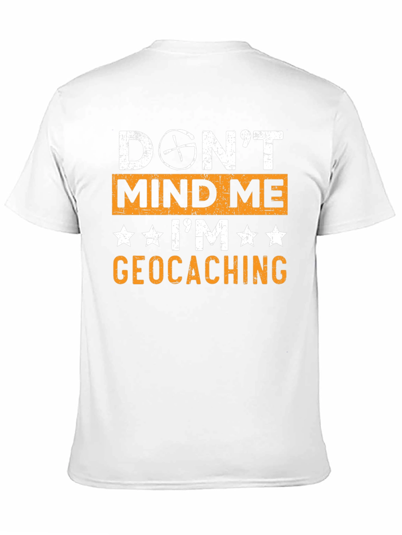 Black Geocaching T-Shirt - Don't Mind Me - Geocaching Tee view 11