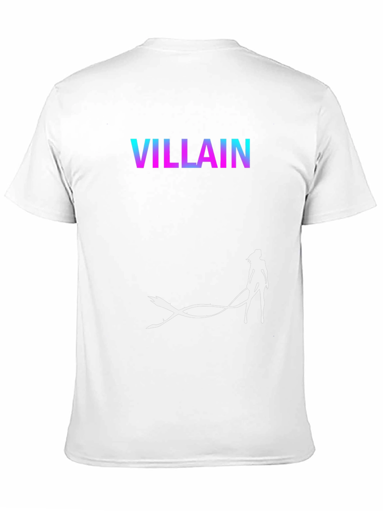 Black Villain Graphic Tee - Cool Anime Design T-Shirt view 11