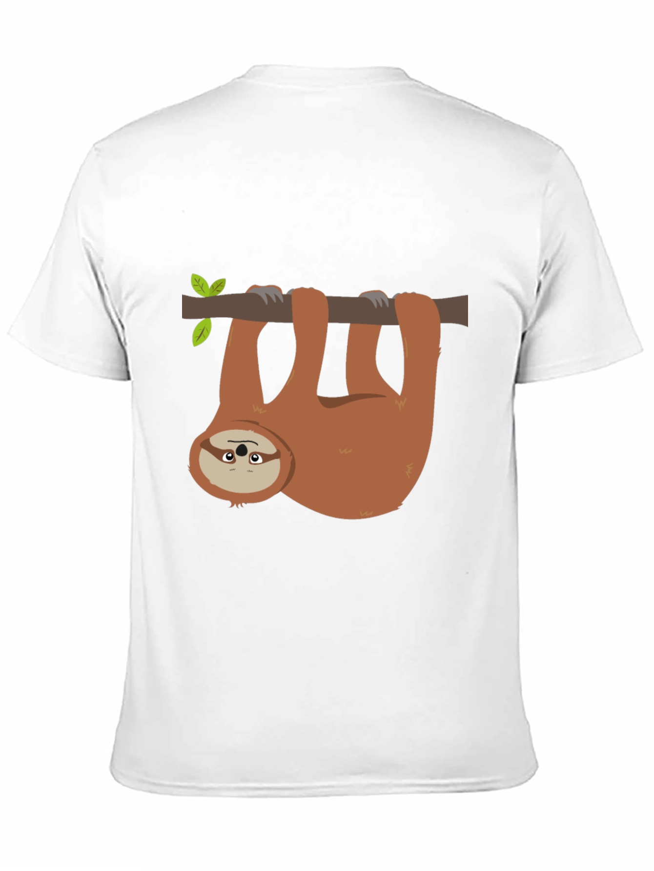 Black Sloth Graphic T-Shirt - Relaxed & Comfy view 11