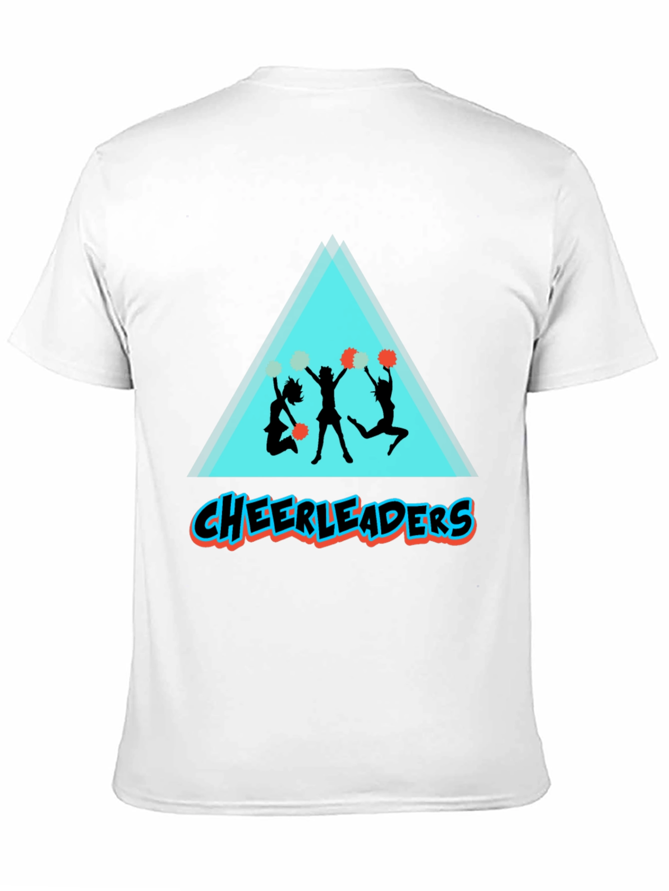 Black Cheerleaders Graphic Tee - Black T-Shirt view 11