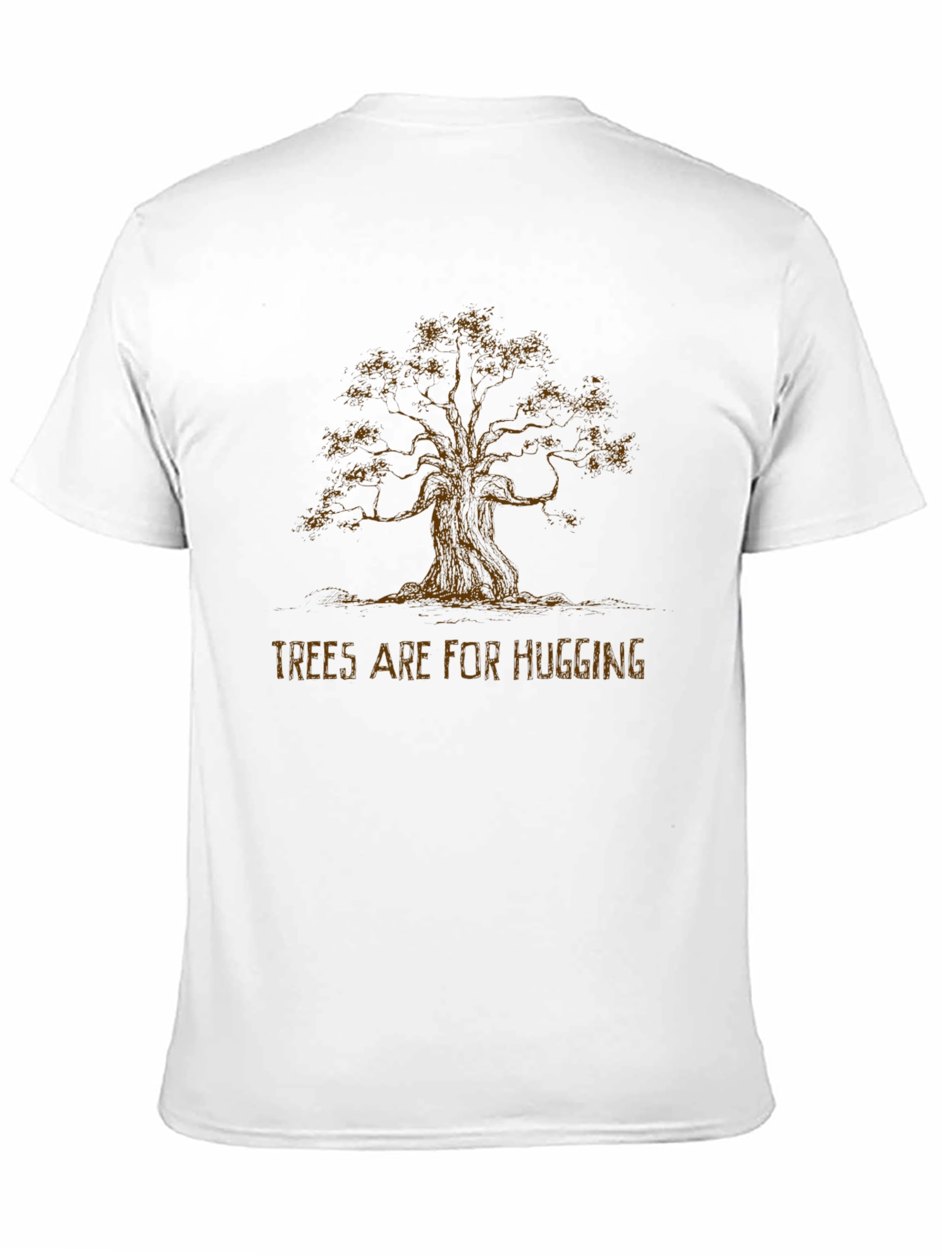 Black Trees Are For Hugging Graphic T-Shirt view 11