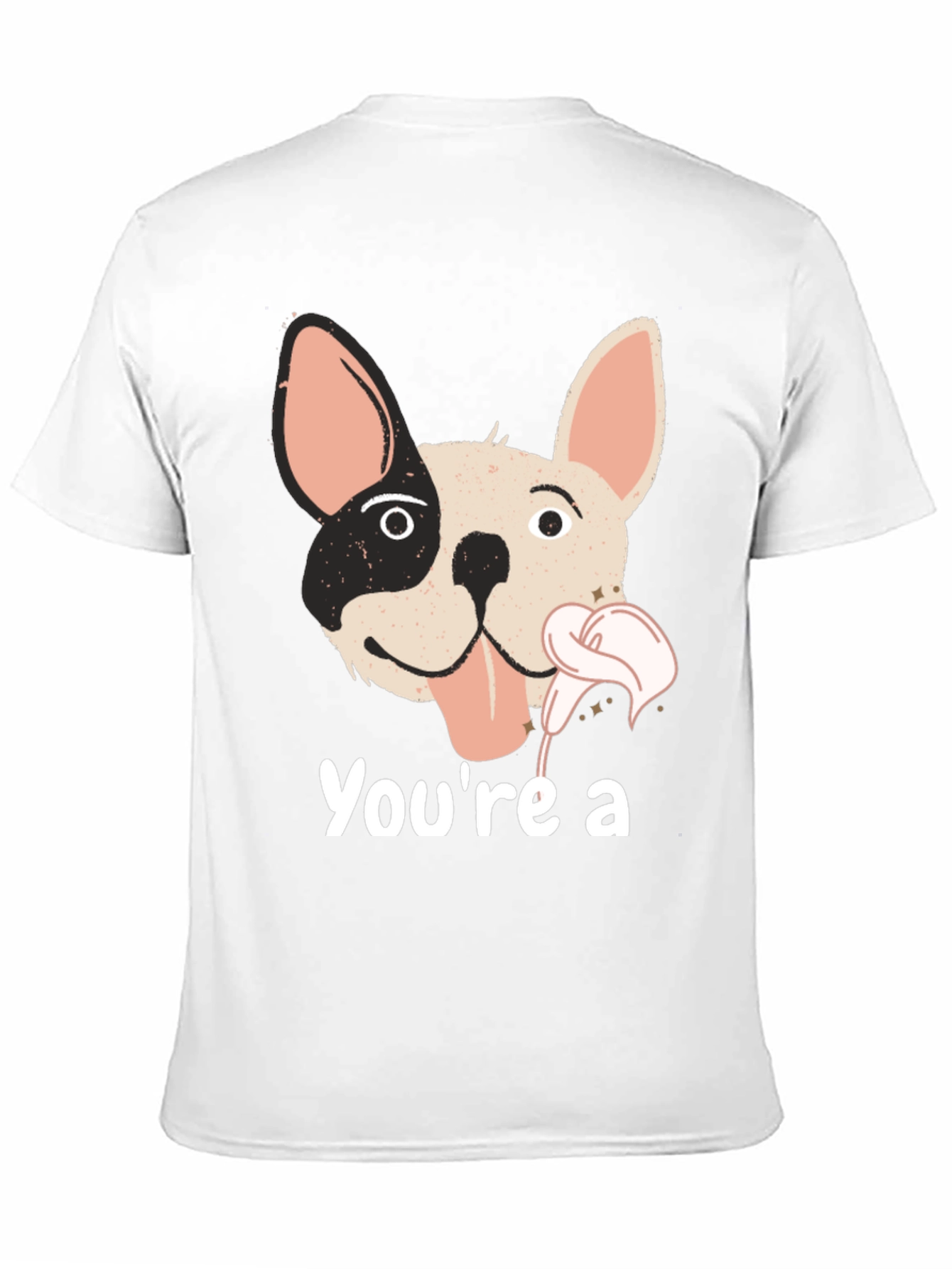 Black Funny Dog Graphic T-Shirt view 11